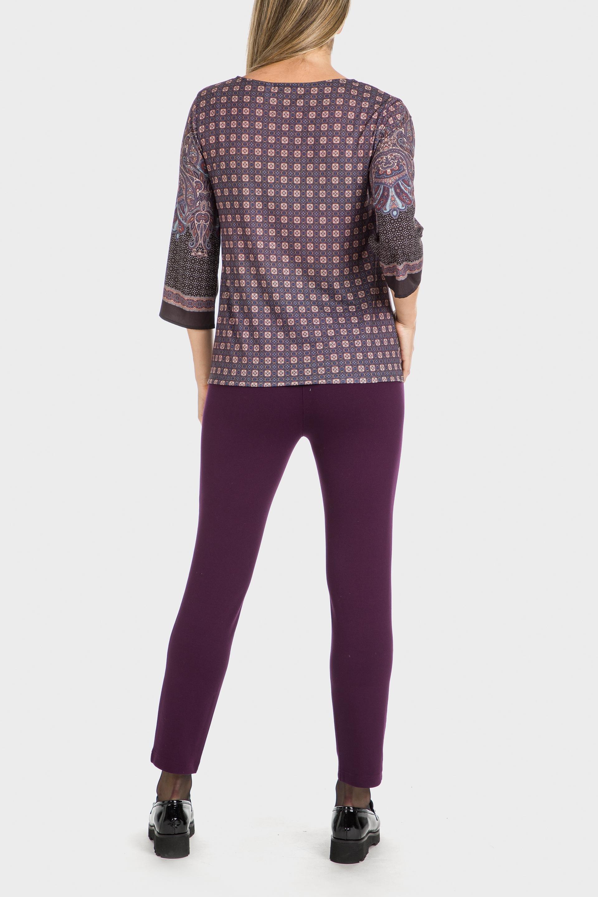 Purple Capri Trousers, , large image number 2