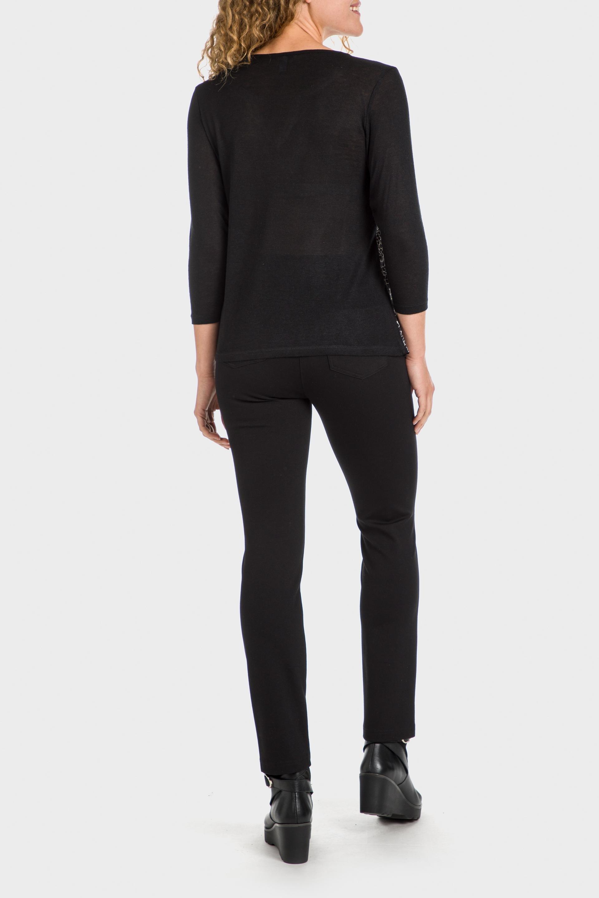 Black Push Up Trousers, , large image number 2