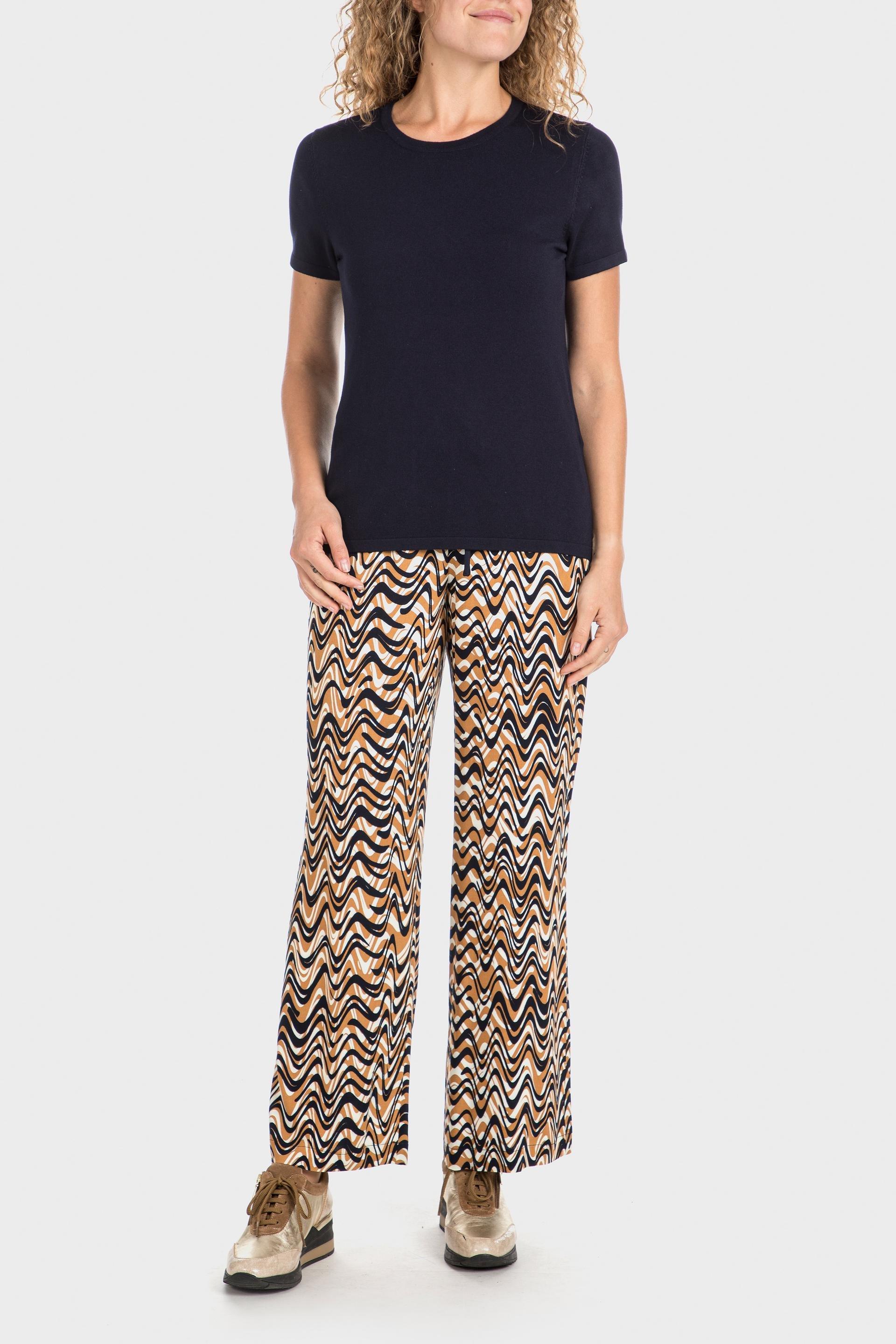 Multicolour Printed Trousers, , large image number 1