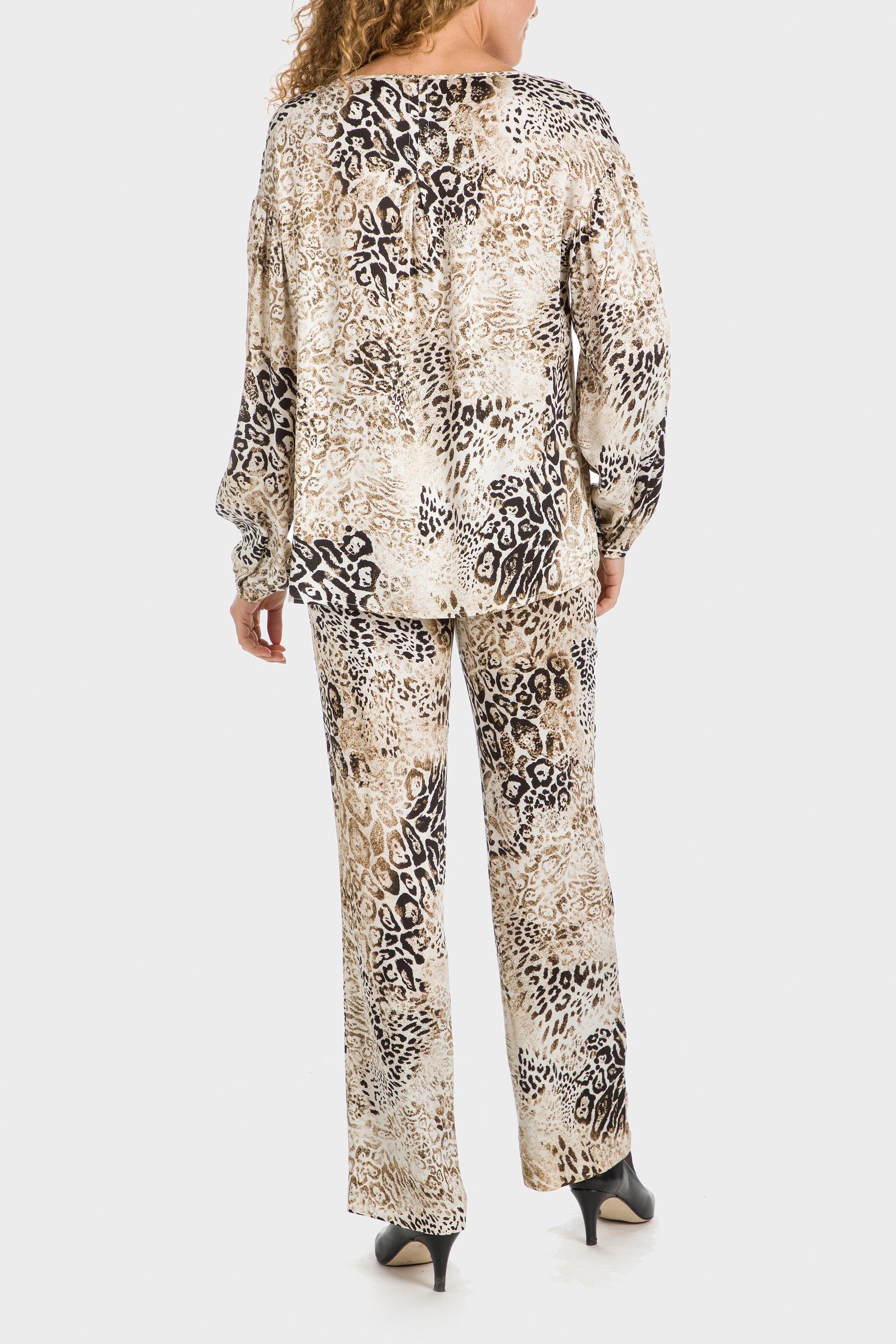 Multicolour Animal Print Trousers, , large image number 3