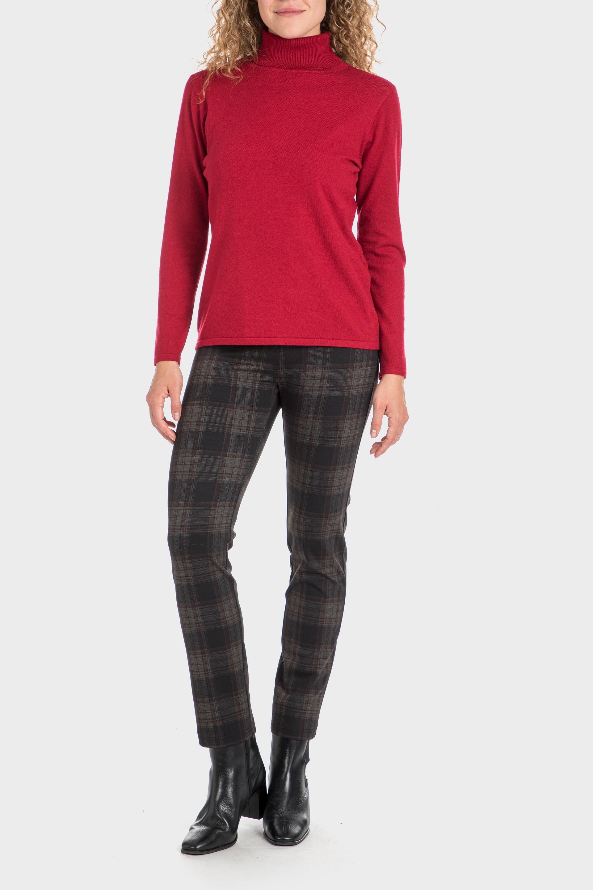 Black Checked Trousers, , large image number 0