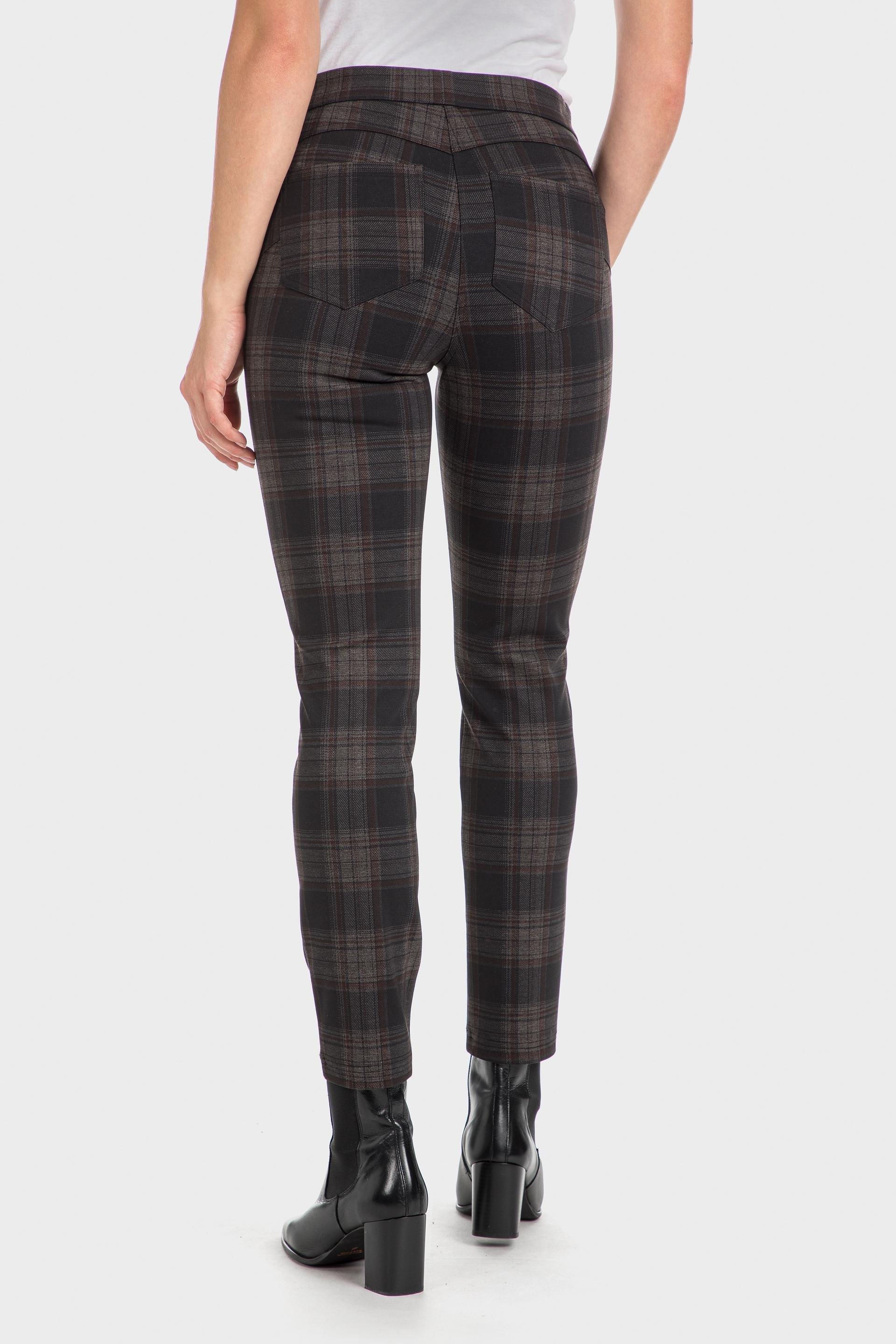 Black Checked Trousers, , large image number 2