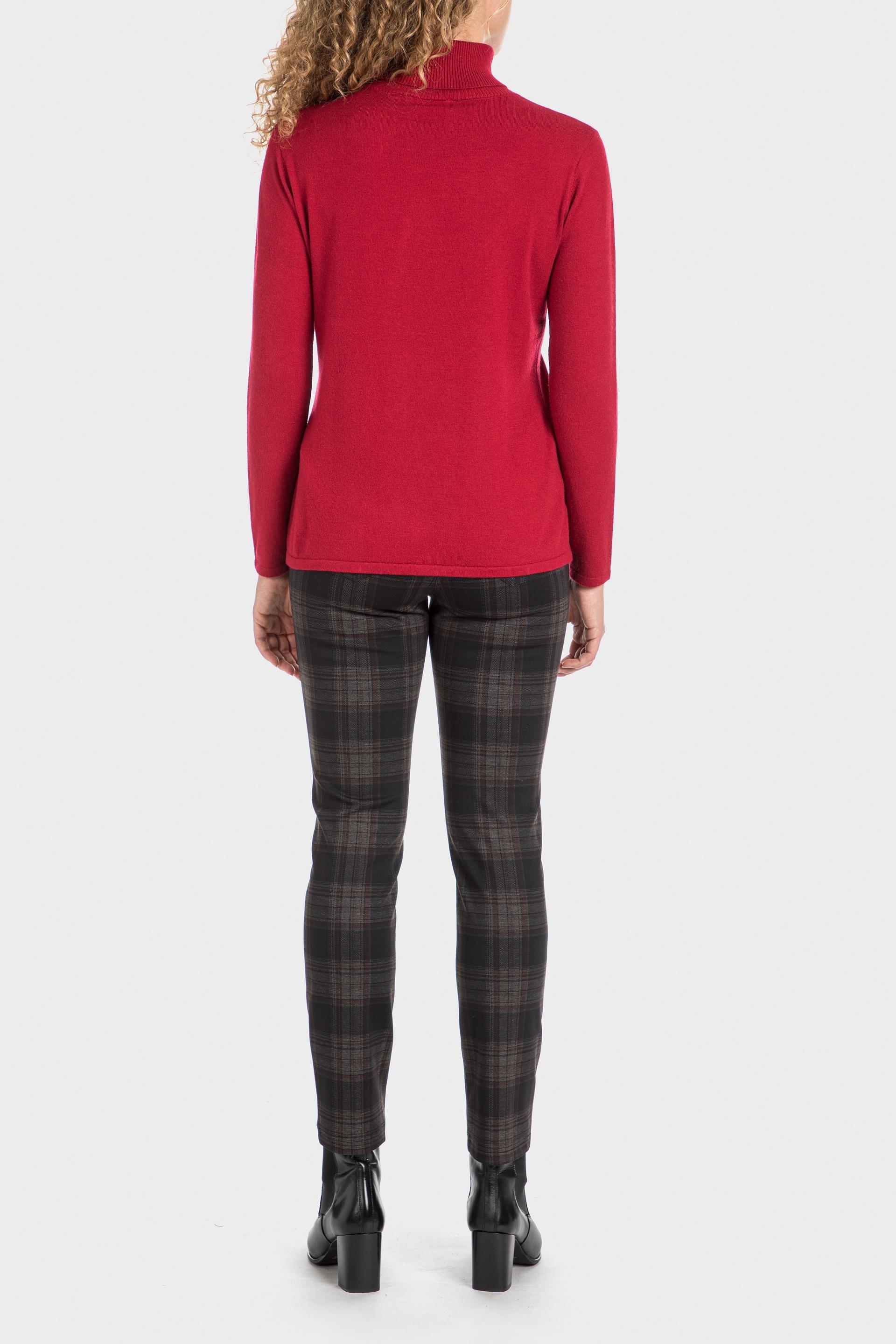Black Checked Trousers, , large image number 3
