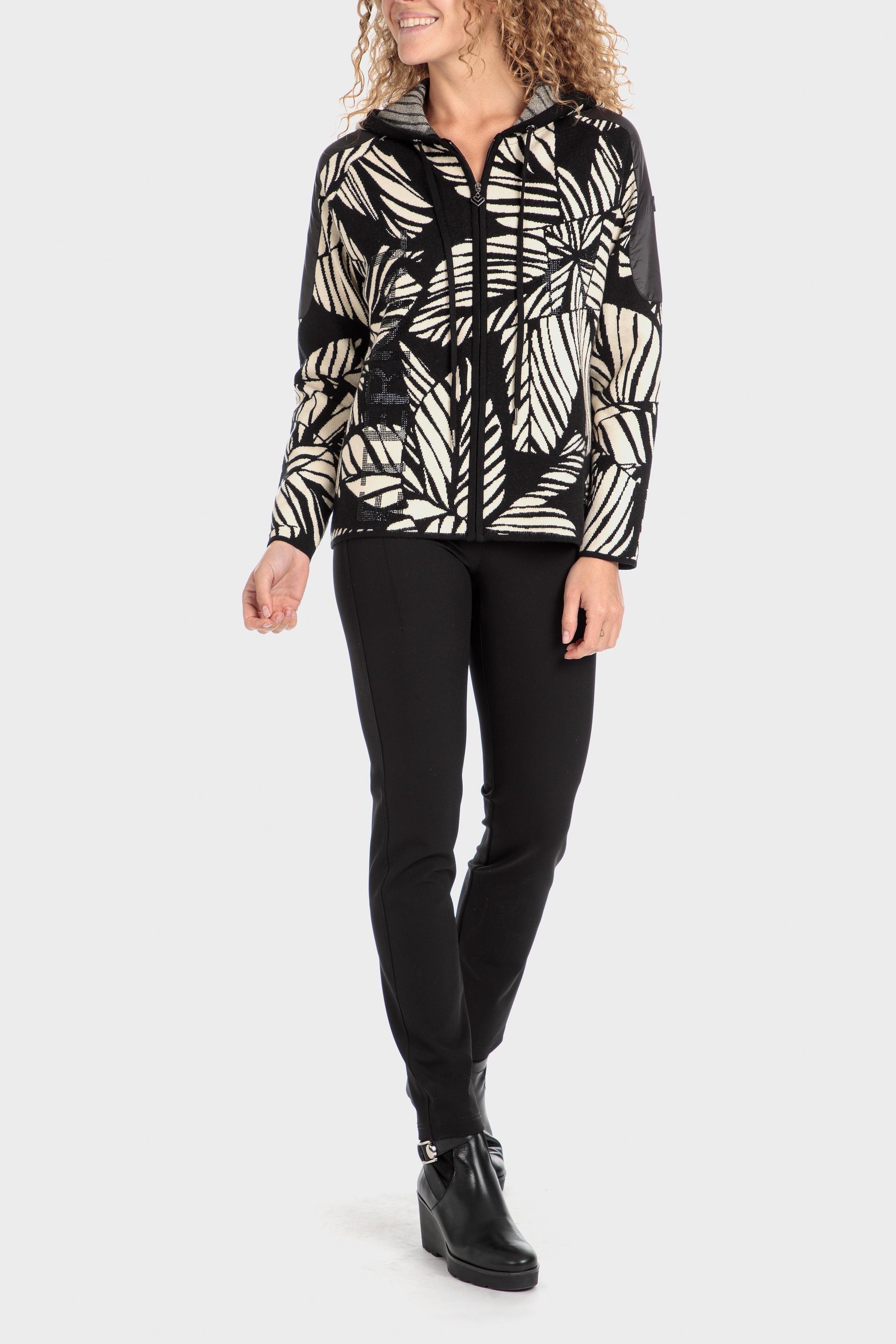 Black Fitted Trousers, , large image number 0