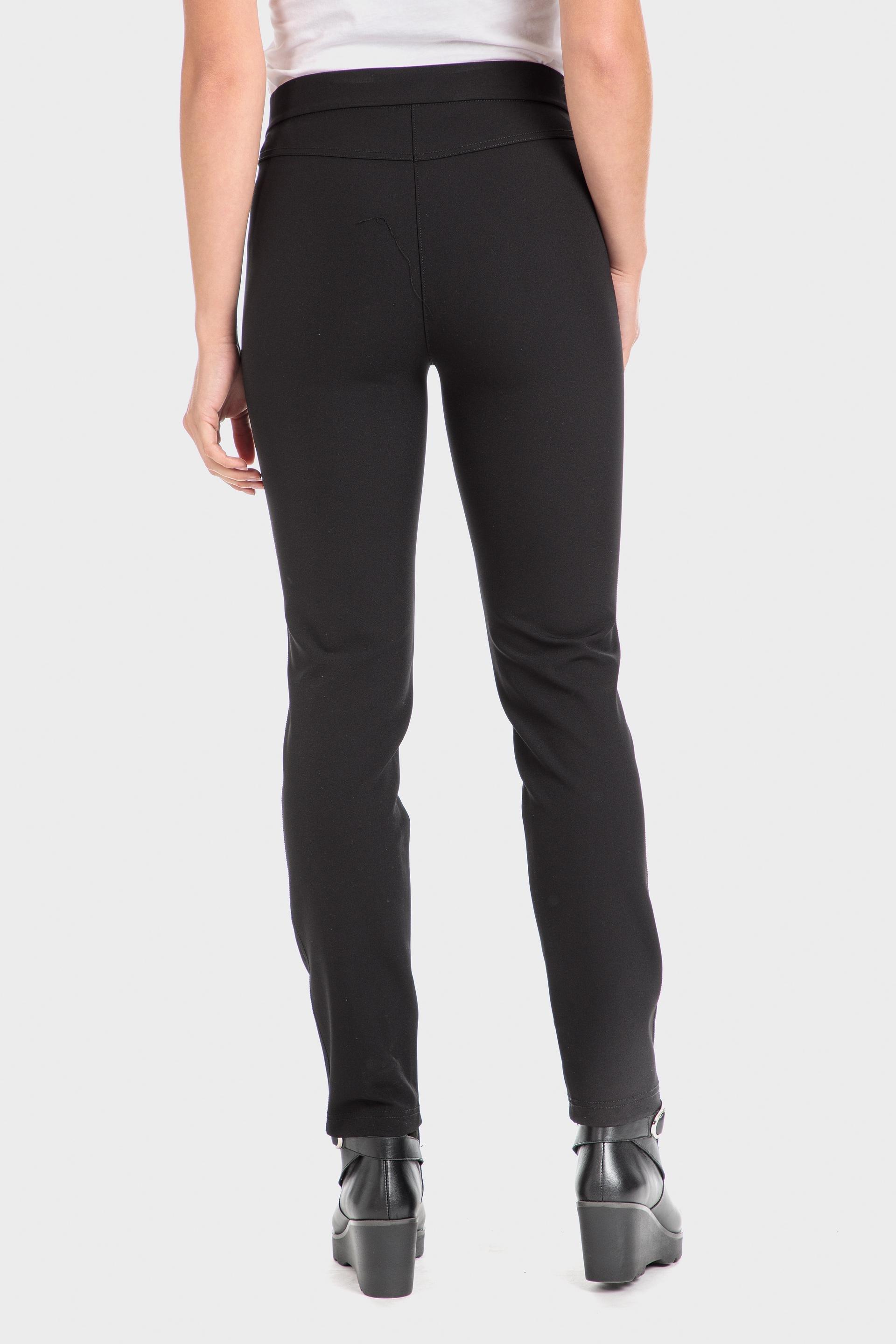 Black Fitted Trousers, , large image number 2
