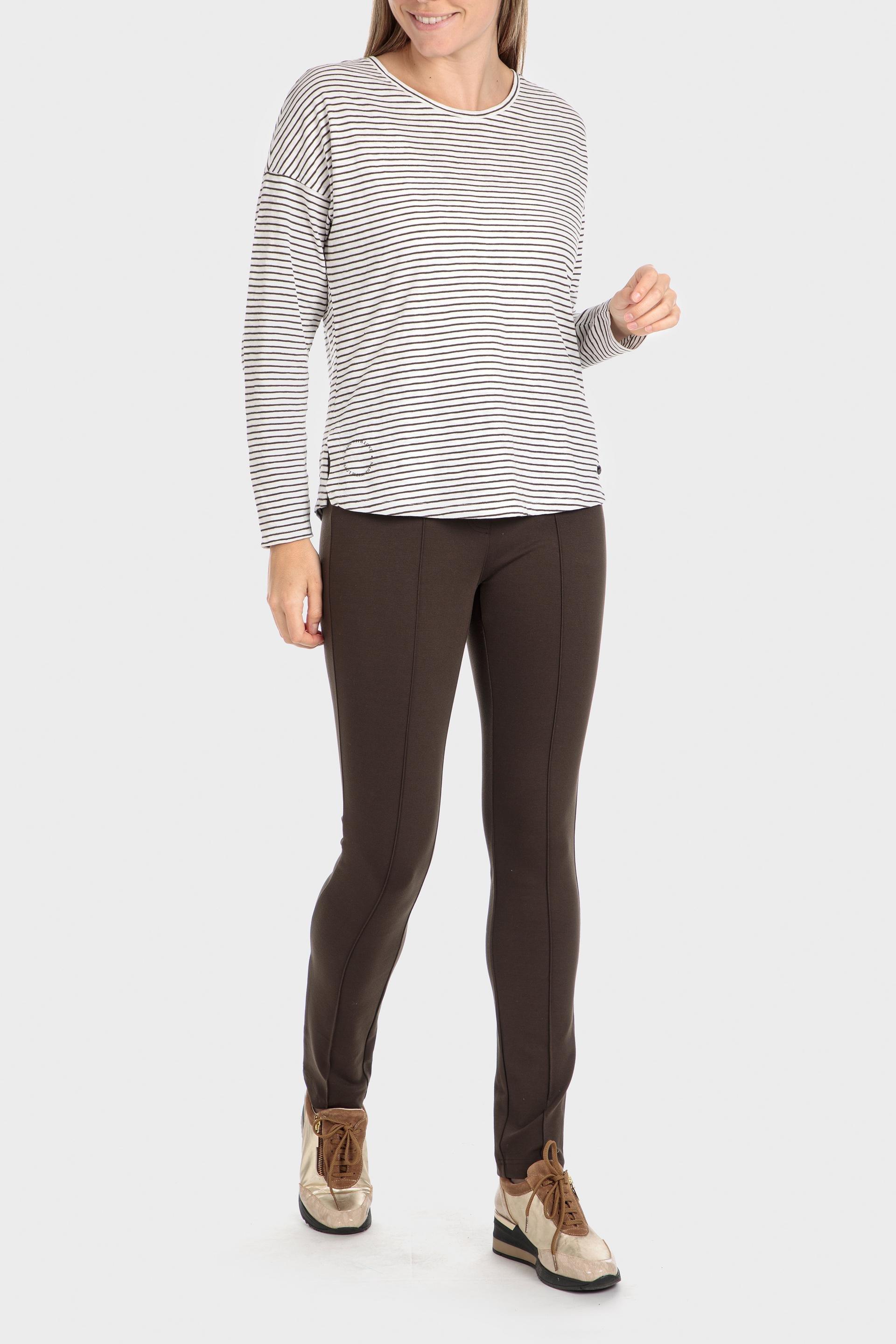 Brown Ponte Di Roma Trousers, , large image number 0