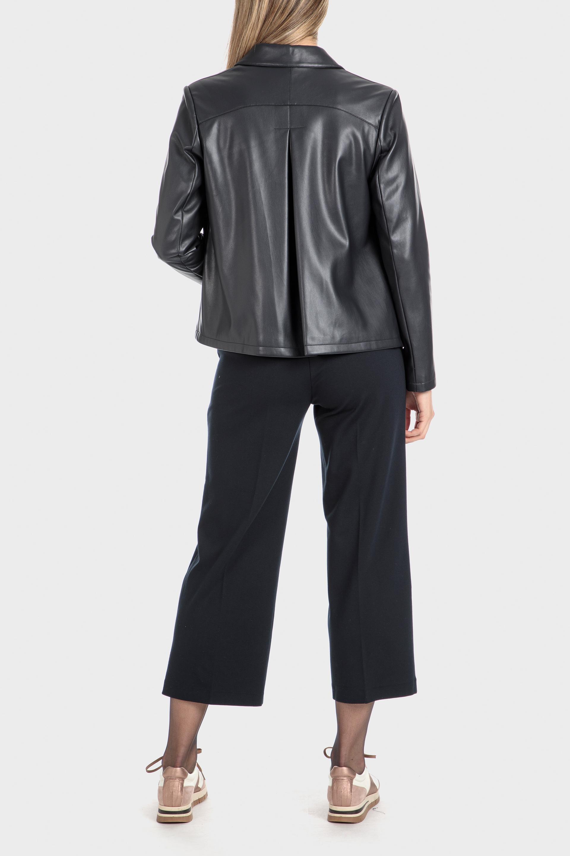 Navy Wide Trousers, , large image number 3