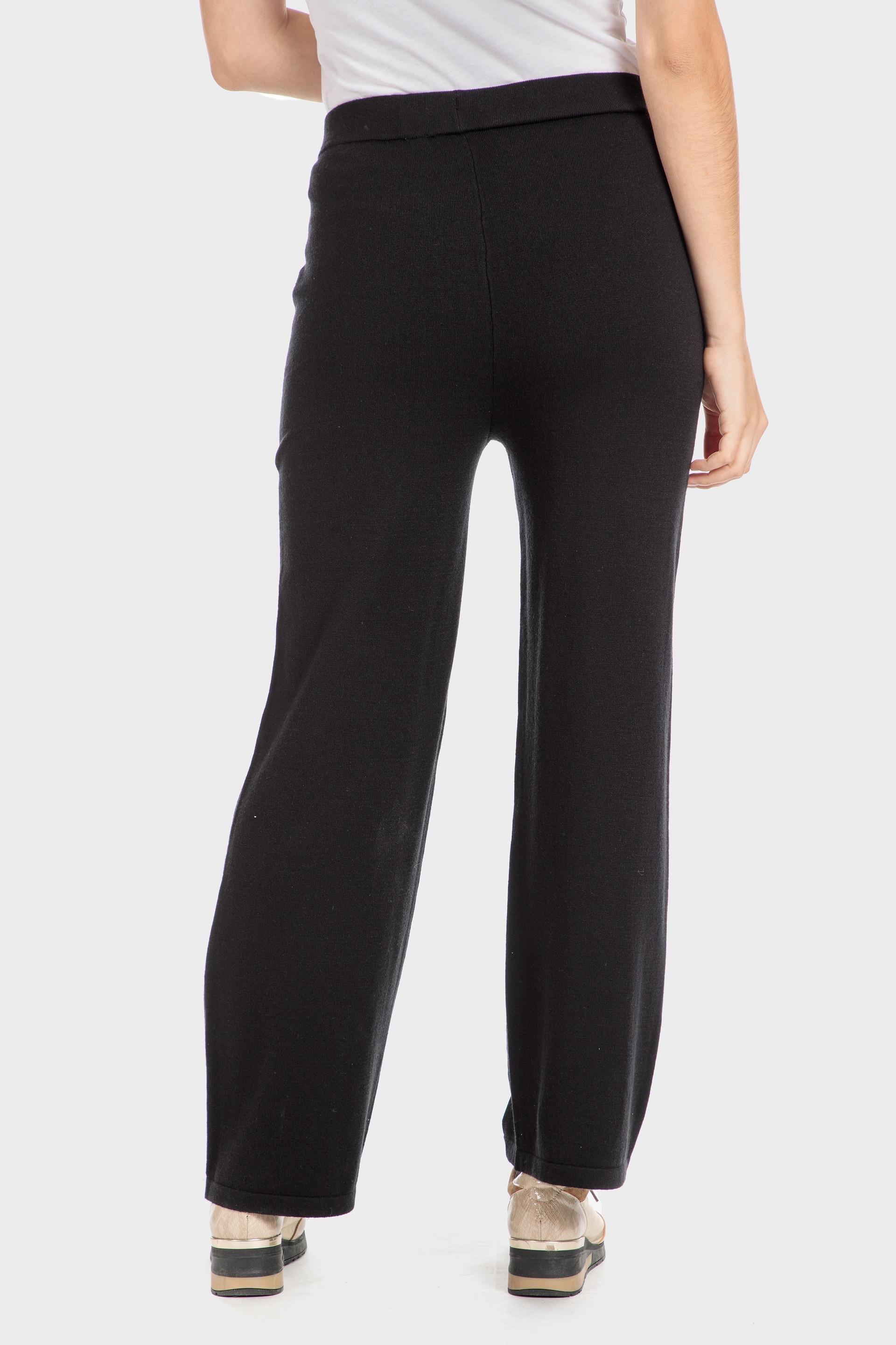 Black Tricot Trousers, , large image number 2