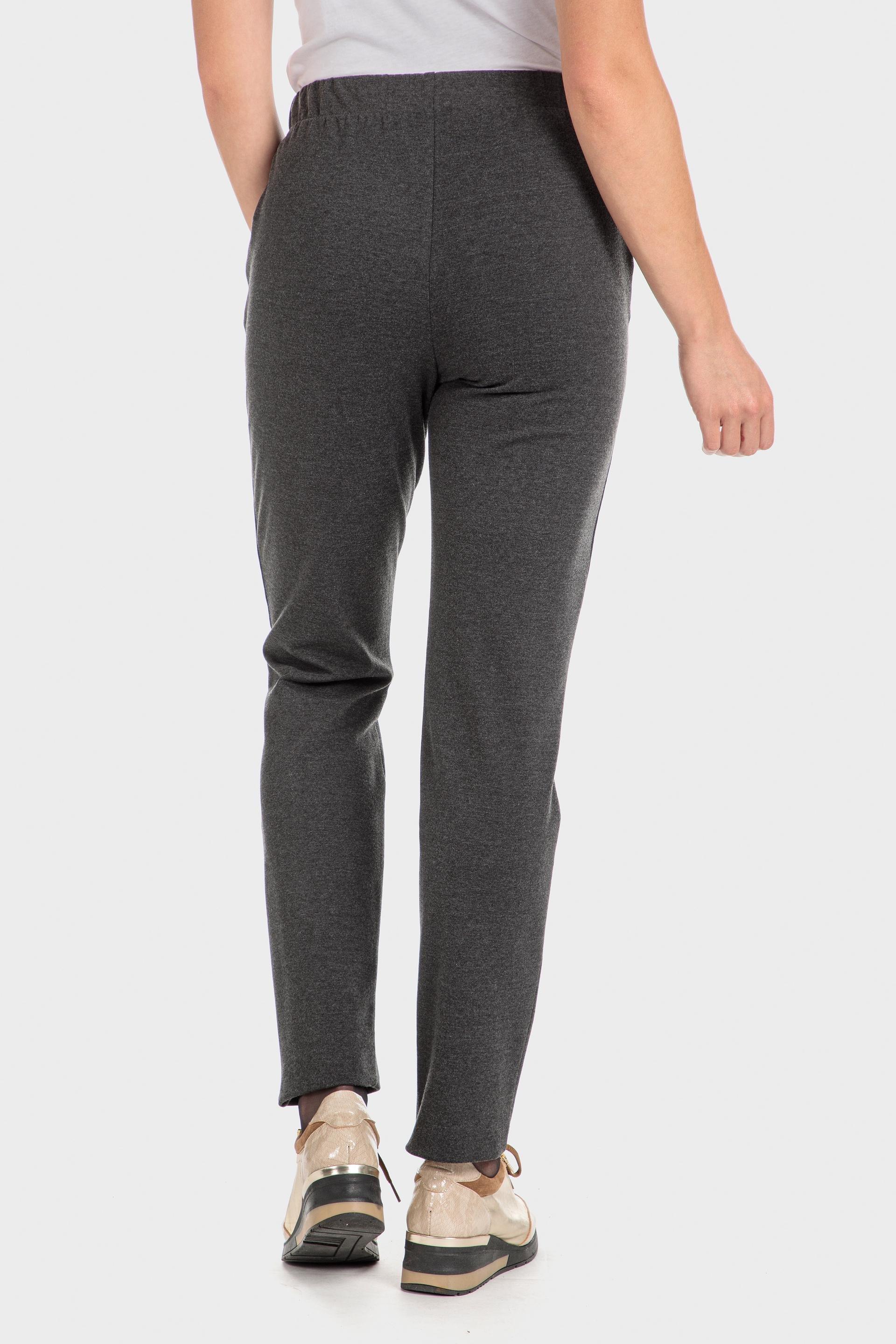 Grey Mid-Waist Sweatpants, , large image number 5