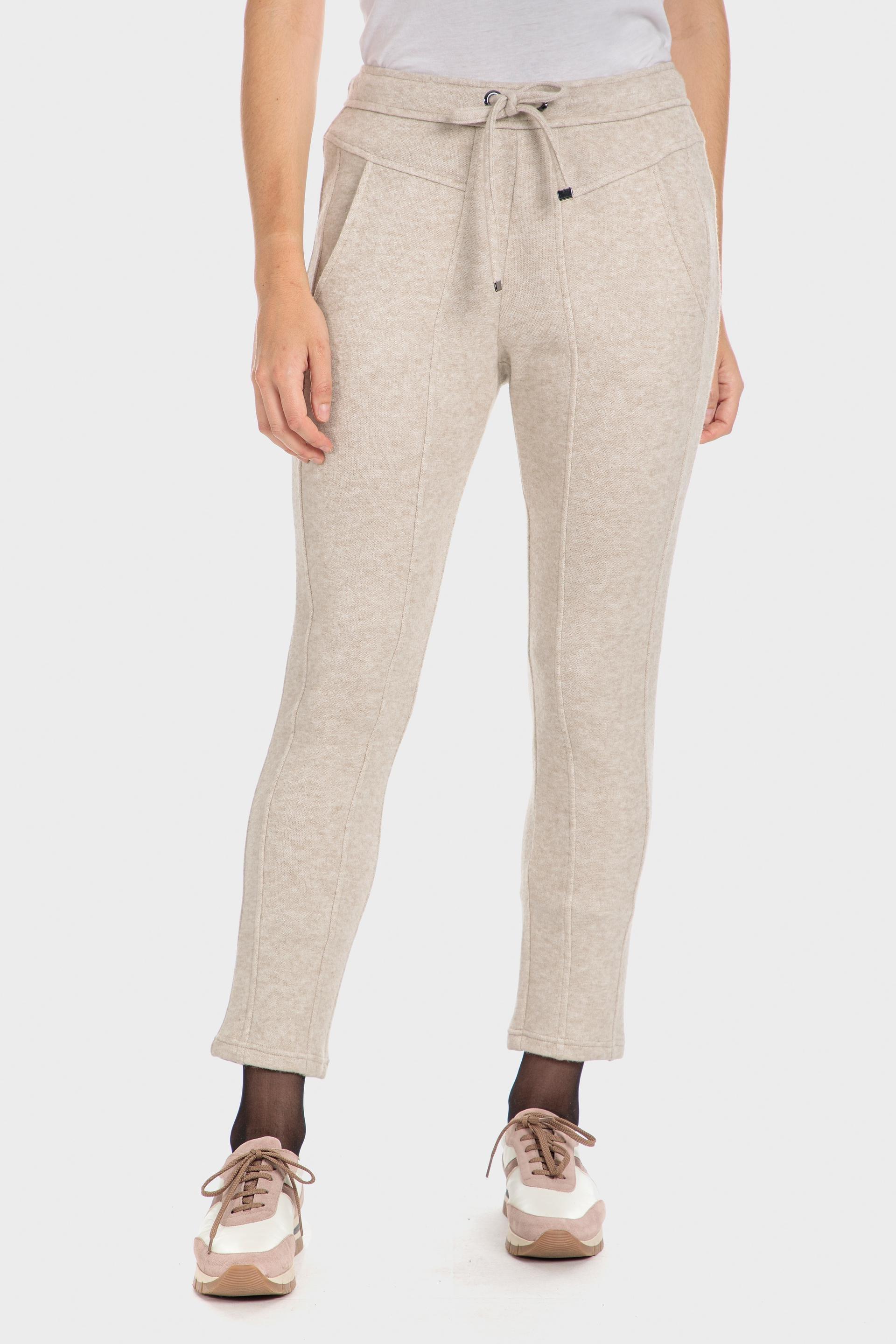Beige Comfy Trousers, , large image number 0