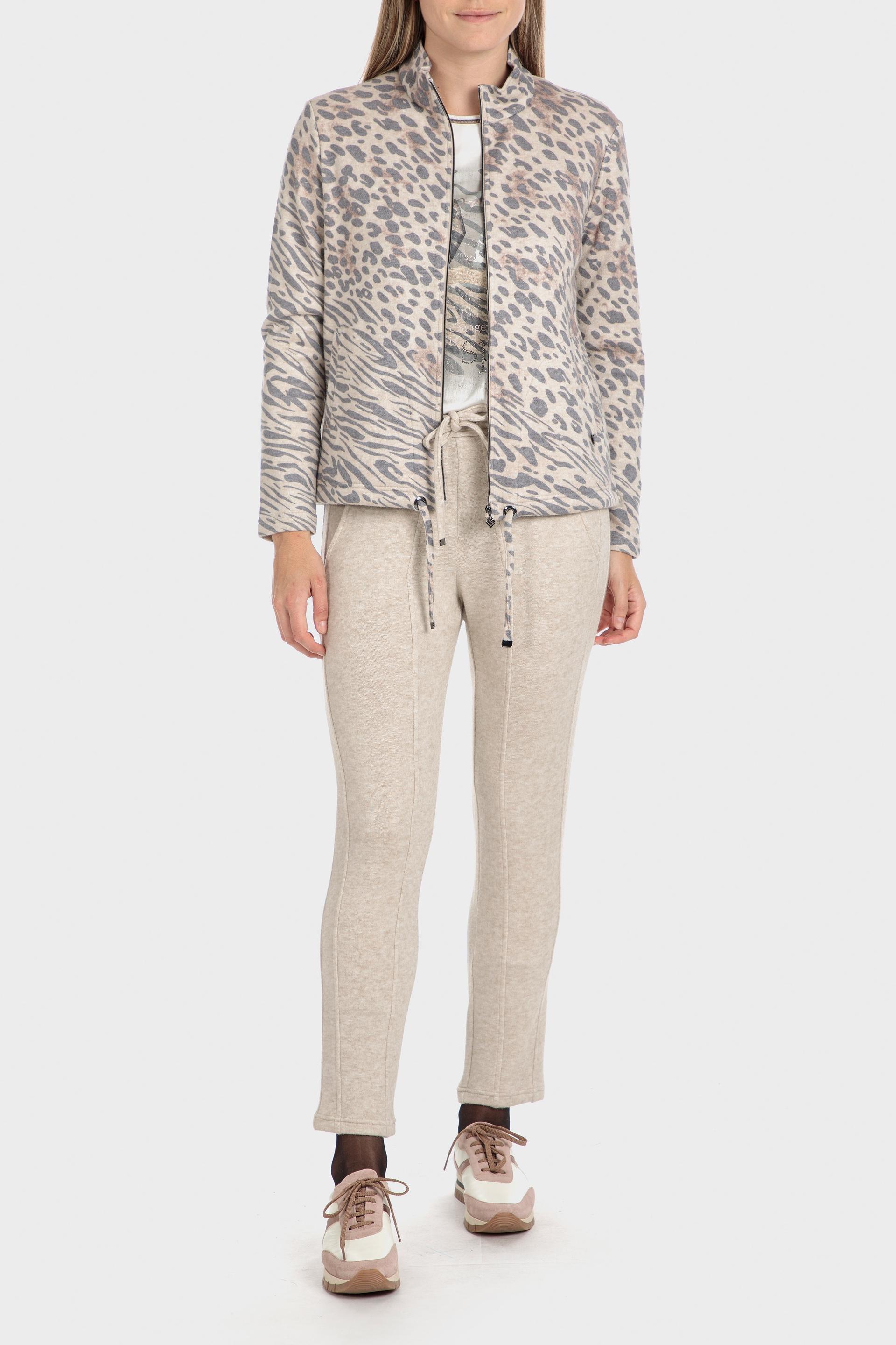 Beige Comfy Trousers, , large image number 1