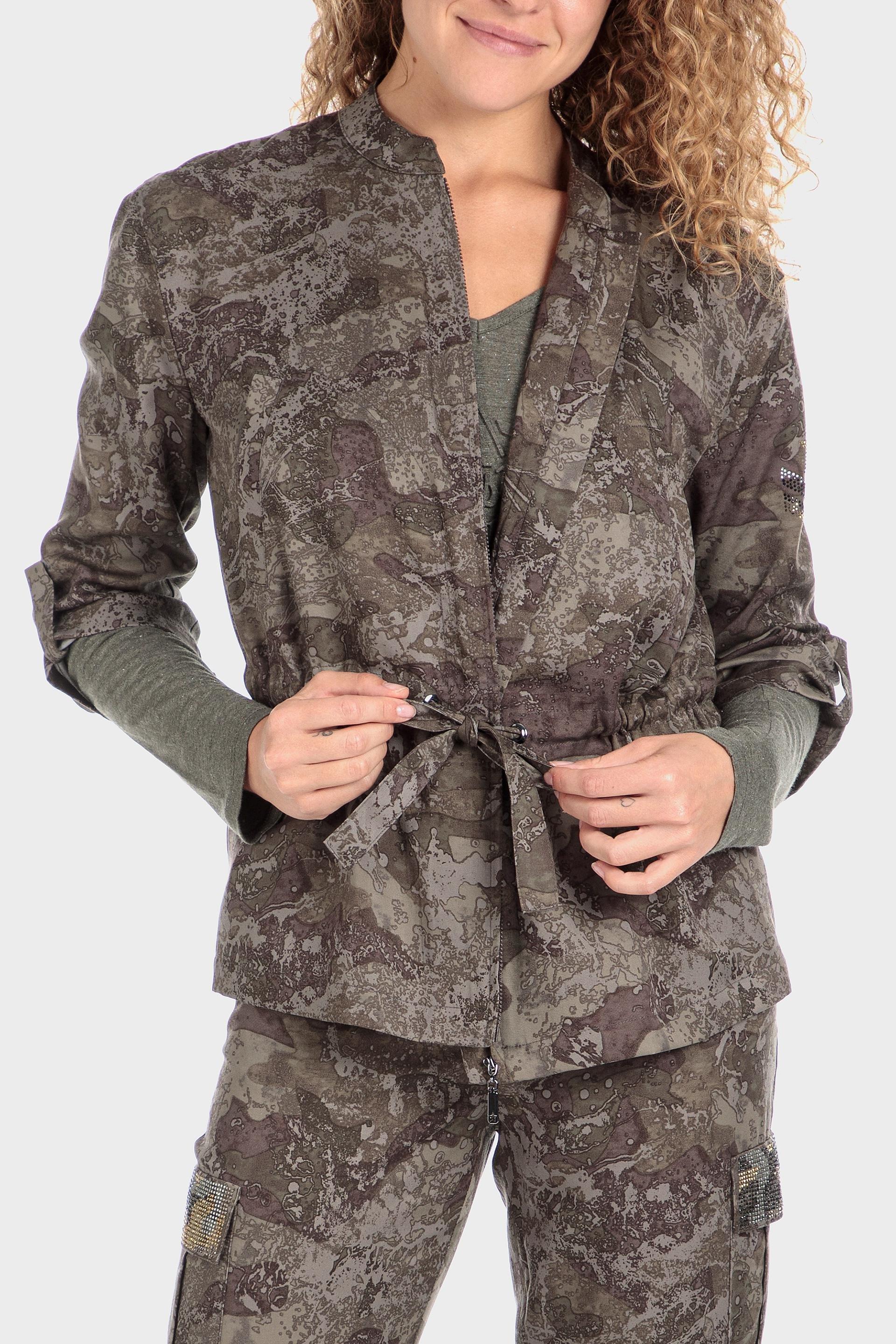 Khaki Camouflage Overshirt, , large image number 0