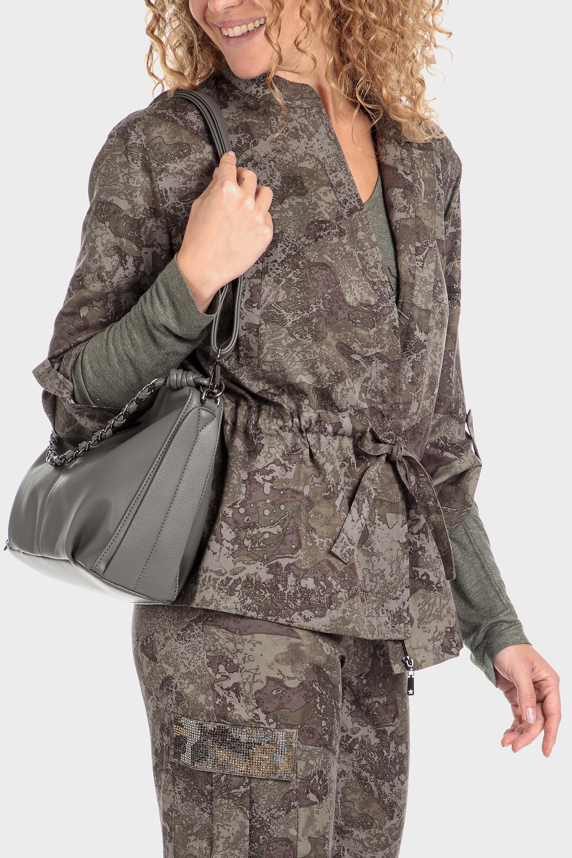 Khaki Camouflage Overshirt, , large image number 1