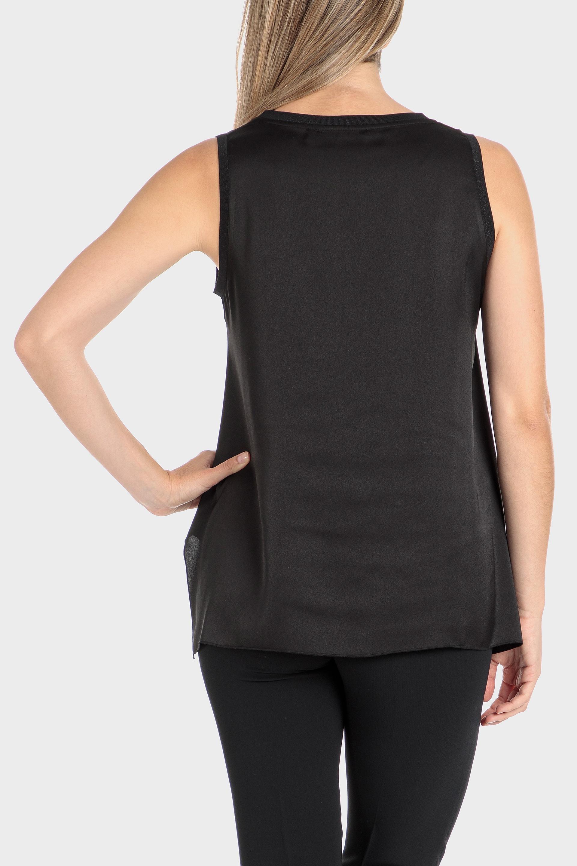 Black Sleeveless Top, , large image number 3