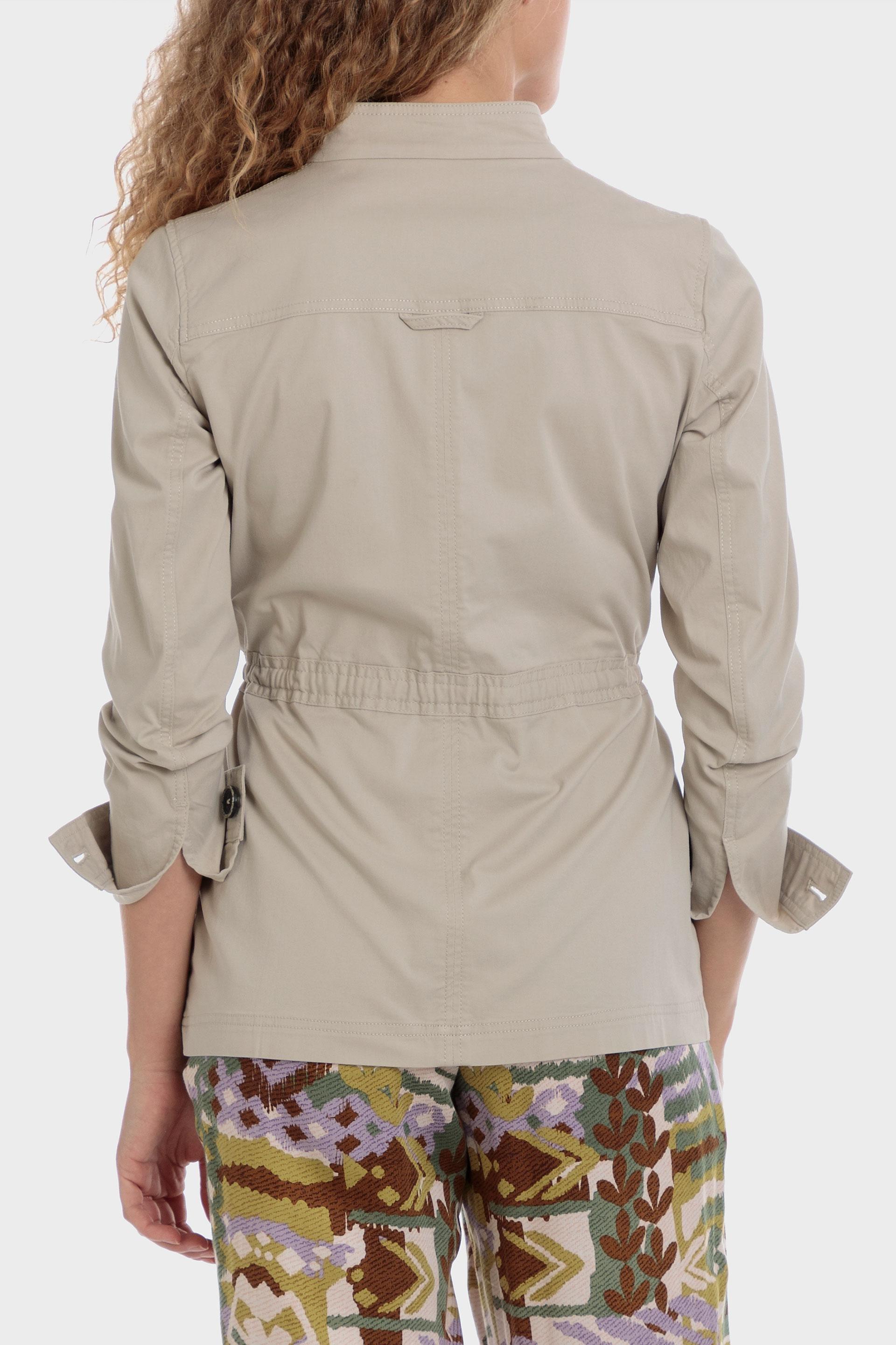 Punt Roma - Beige Jacket With Pockets