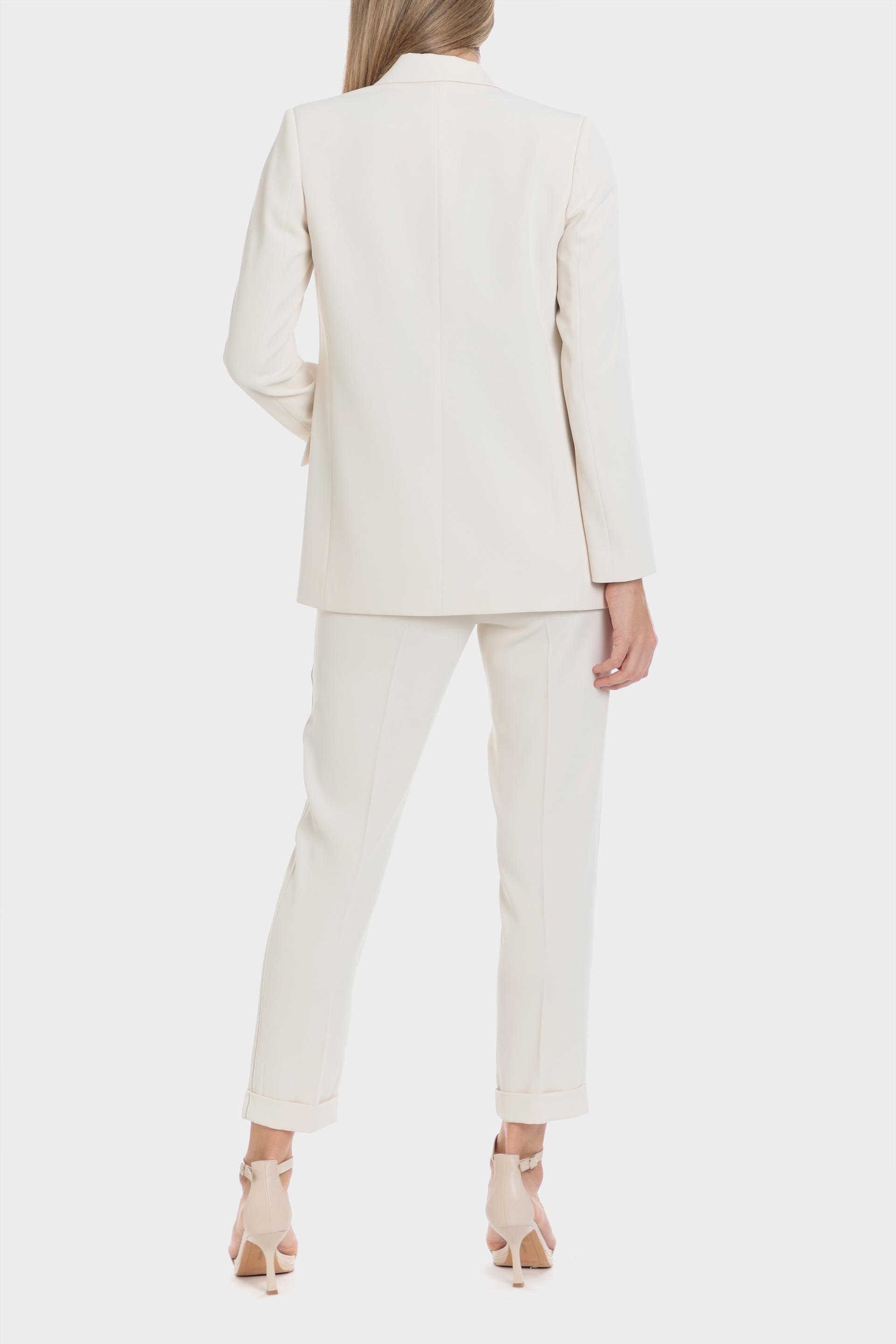 Punt Roma - White Long Blazer