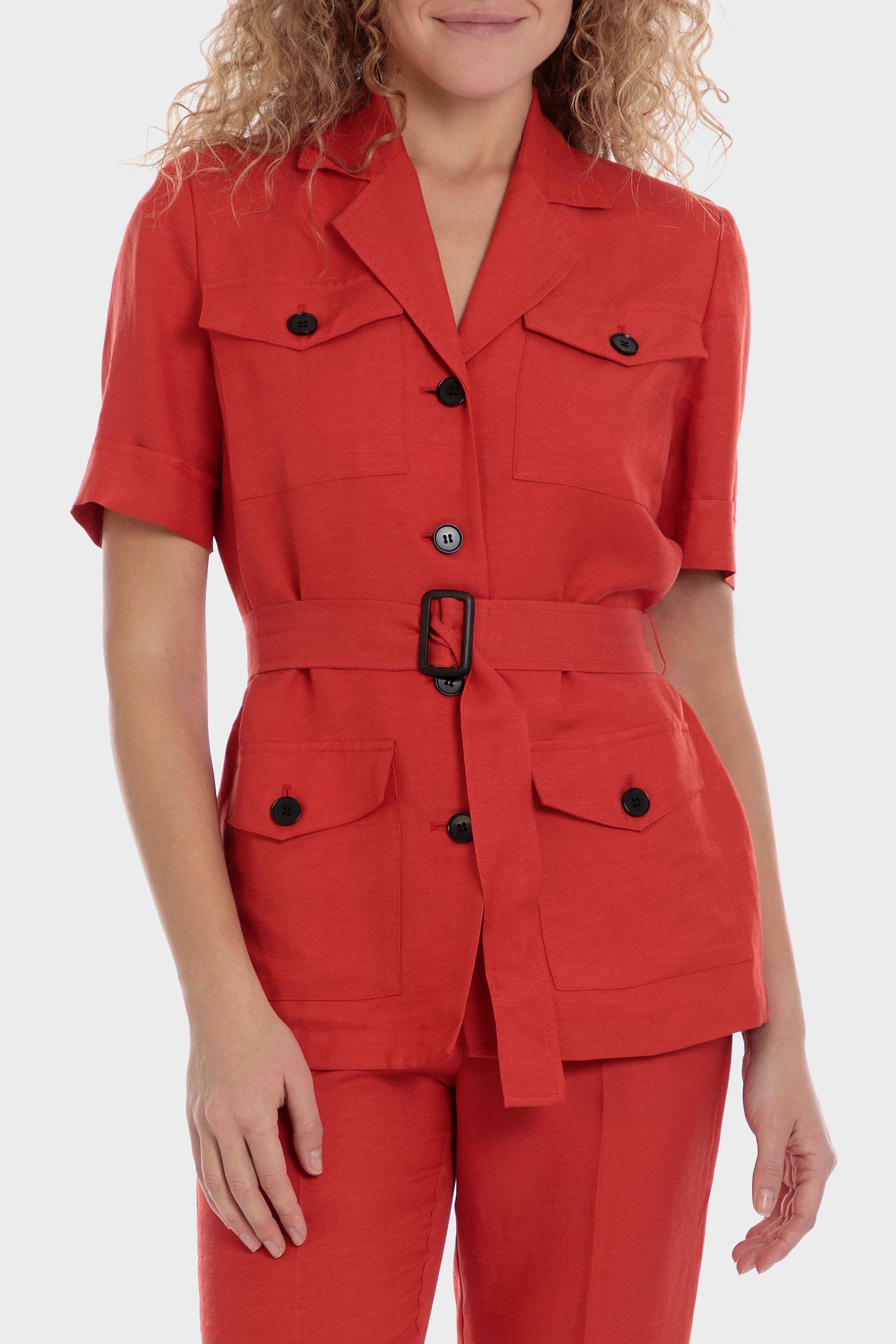 Punt Roma - Red Jacket With Pockets
