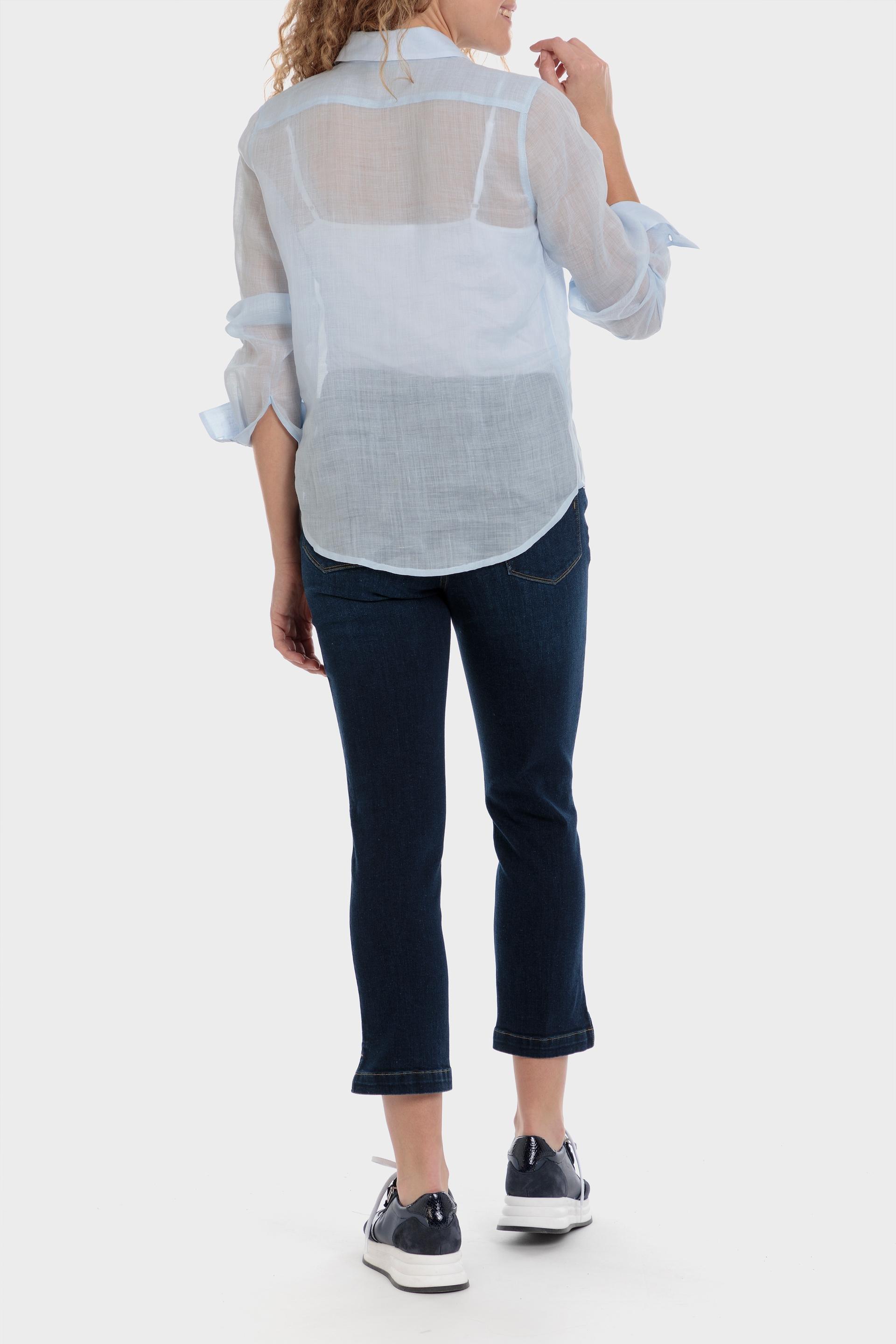 Blue Button Down Shirt, , large image number 3
