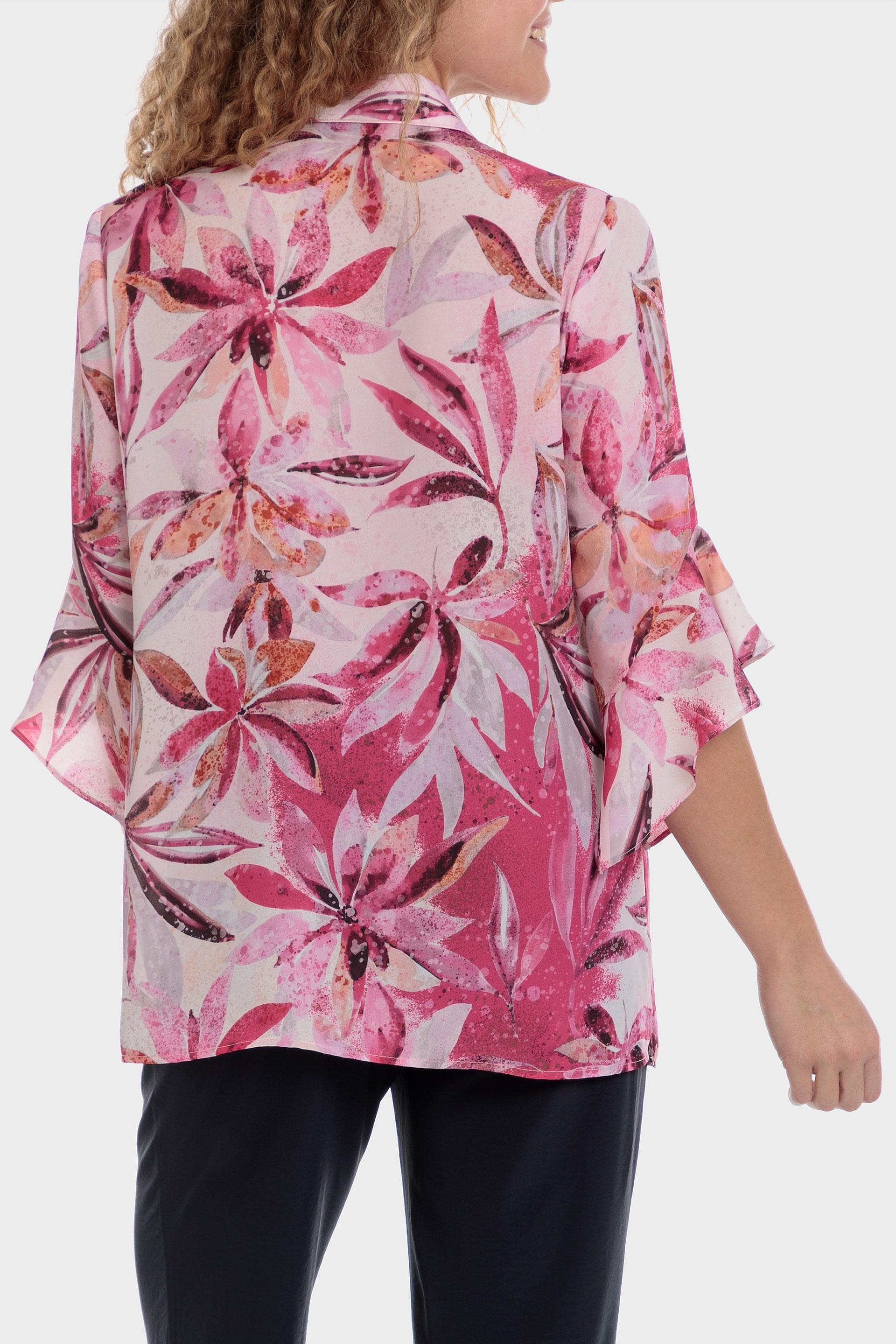 Punt Roma - Multicolour Floral Print Shirt