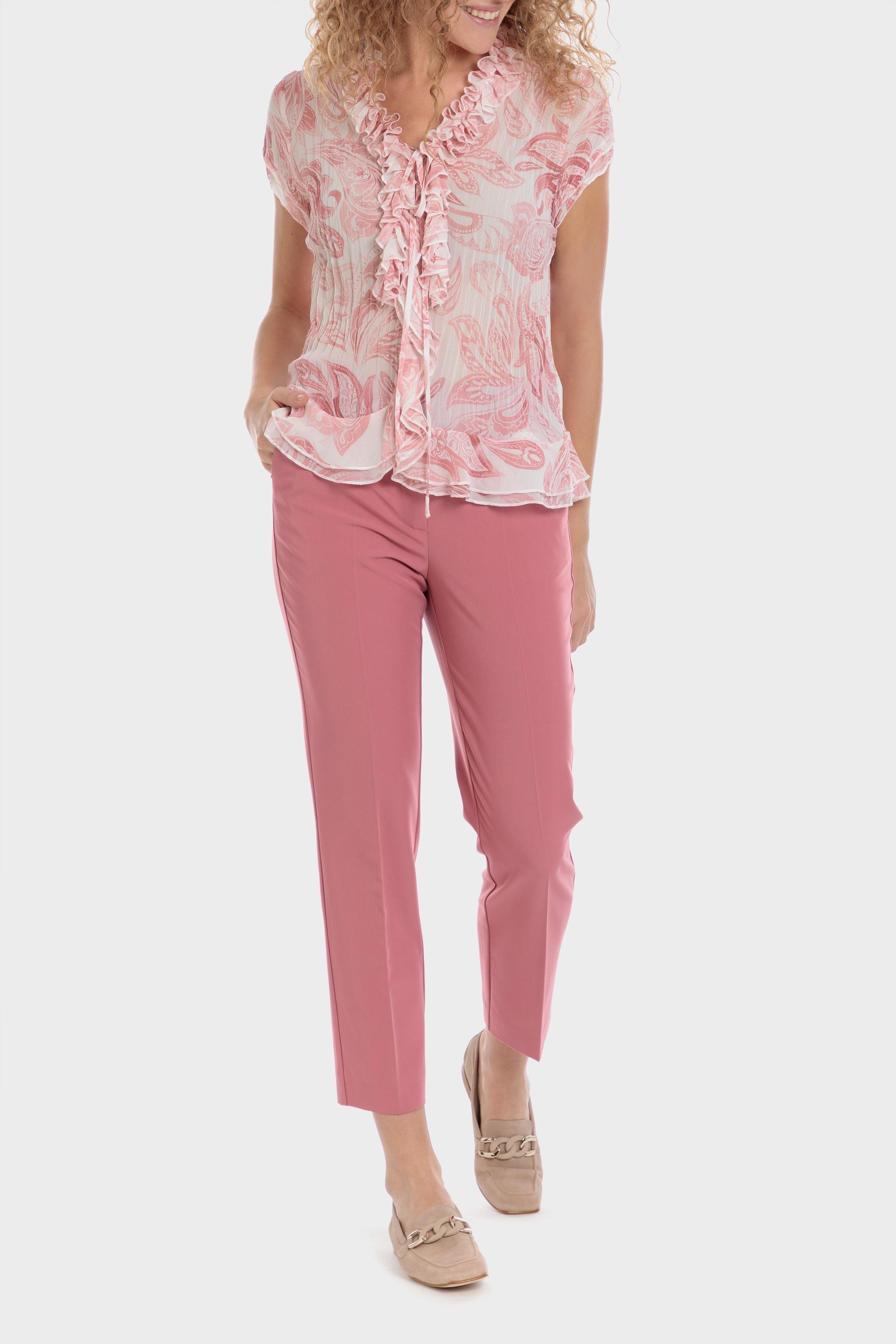 Multicolour Short Sleeve Blouse, , large image number 1