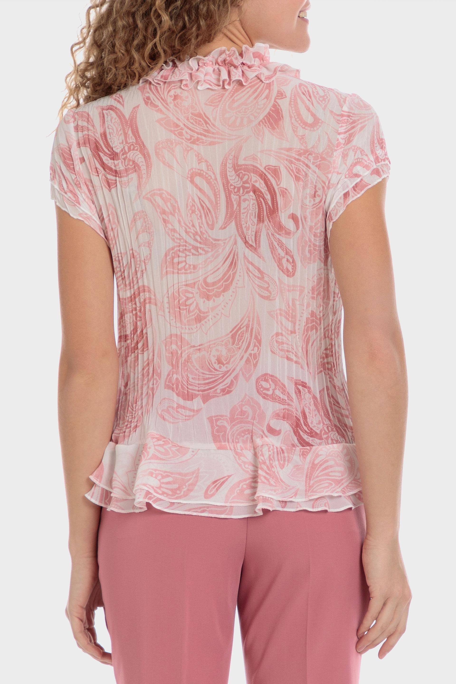 Multicolour Short Sleeve Blouse, , large image number 2