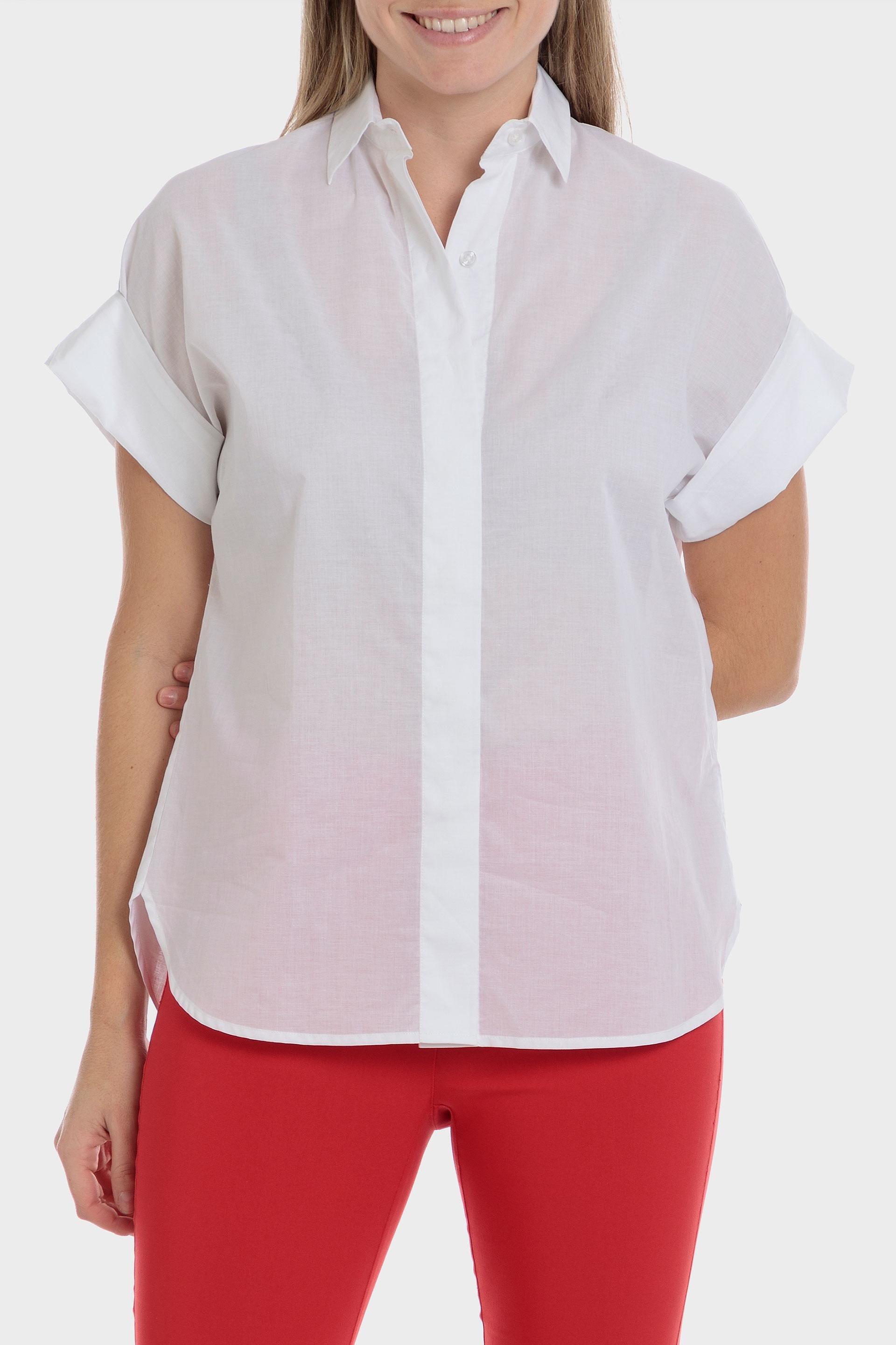 Punt Roma - White Short Sleeve Buttoned Shirt