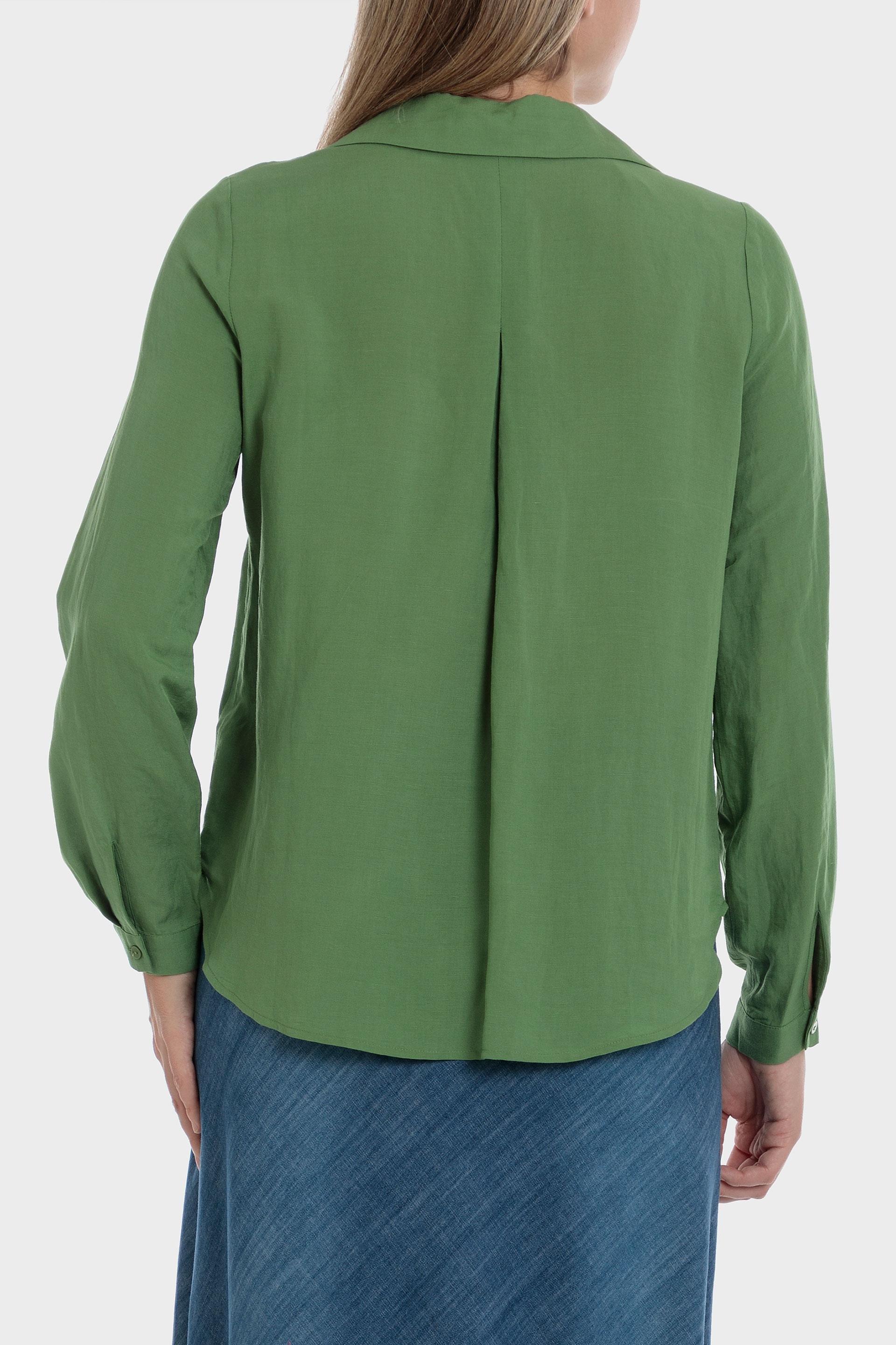 Punt Roma - Green Loose Fitting Blouse