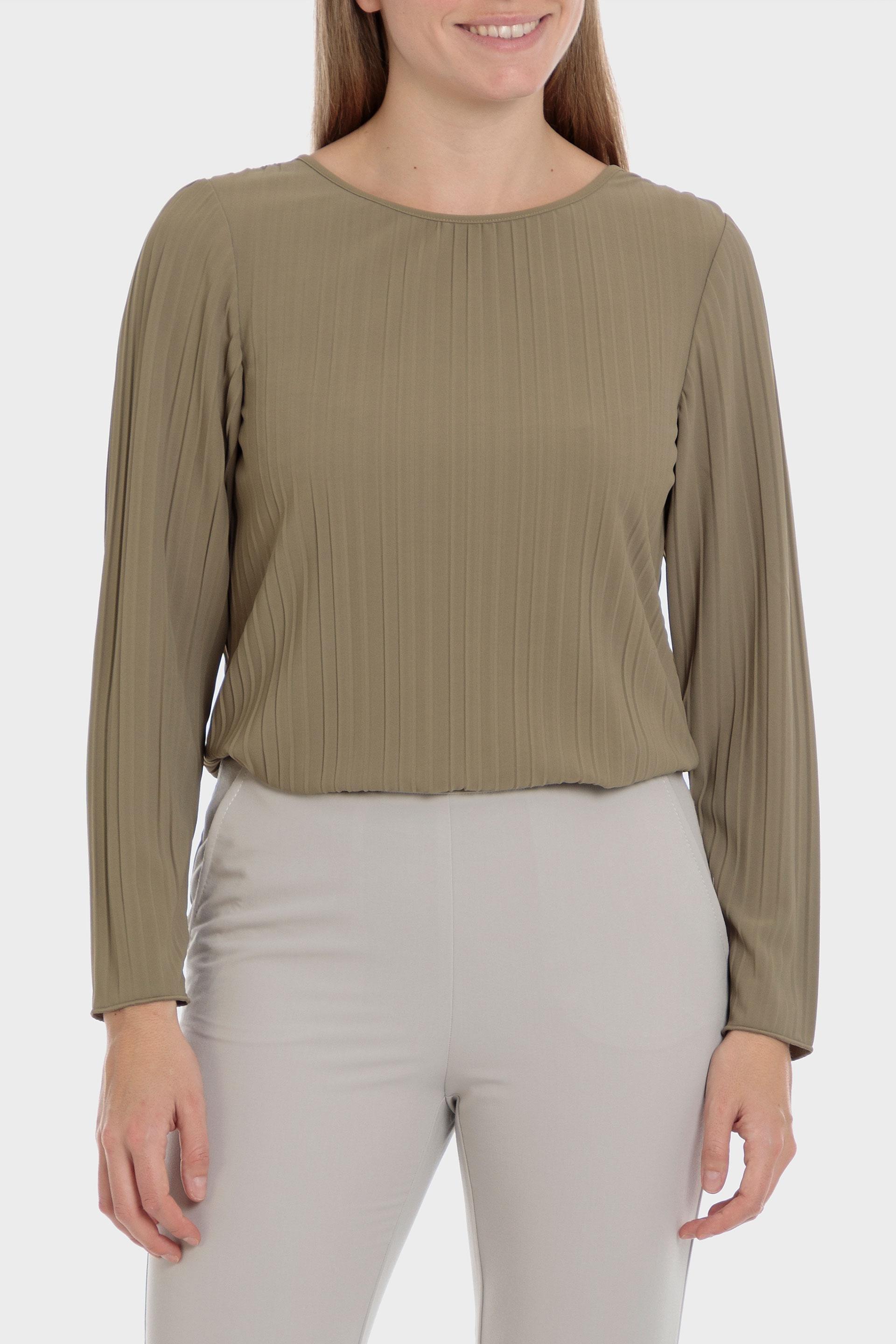 Punt Roma - Beige Long Sleeve Blouse