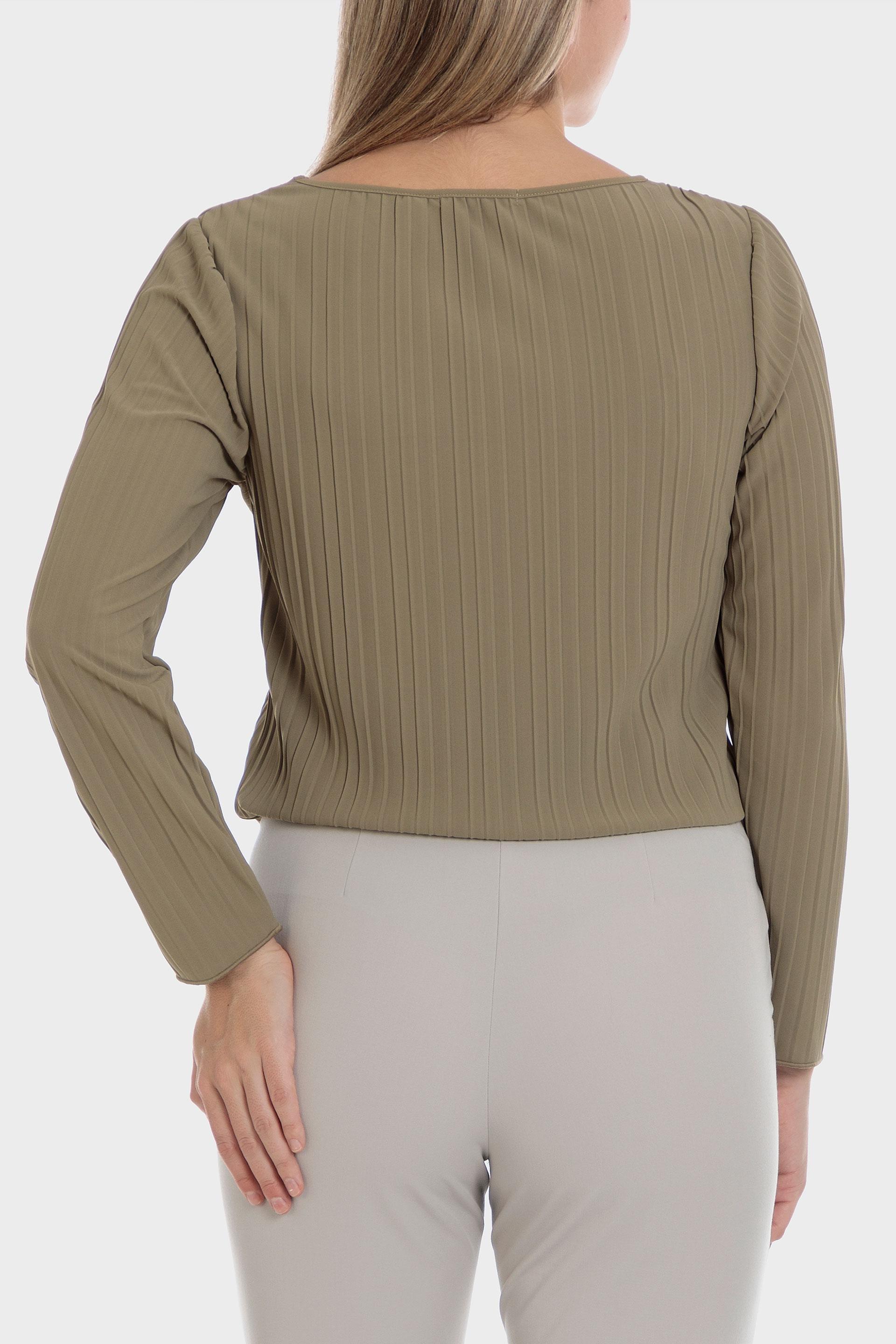 Punt Roma - Beige Long Sleeve Blouse