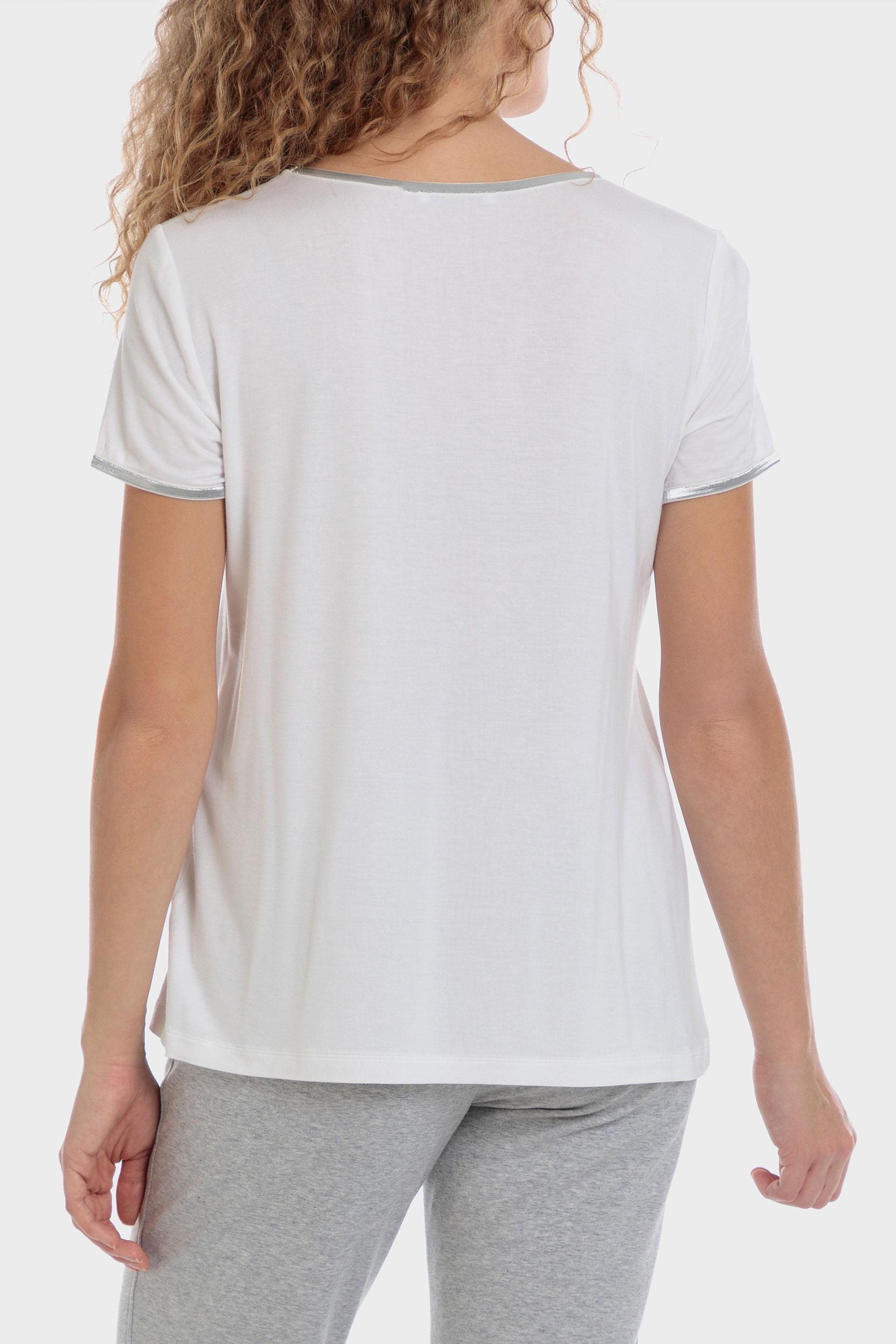 Punt Roma - White Printed T-Shirt