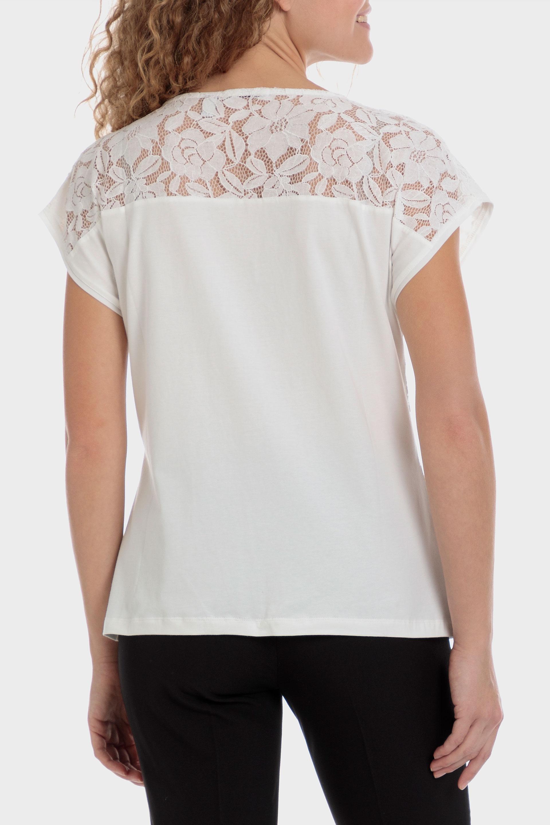 Punt Roma - White Lace T-Shirt