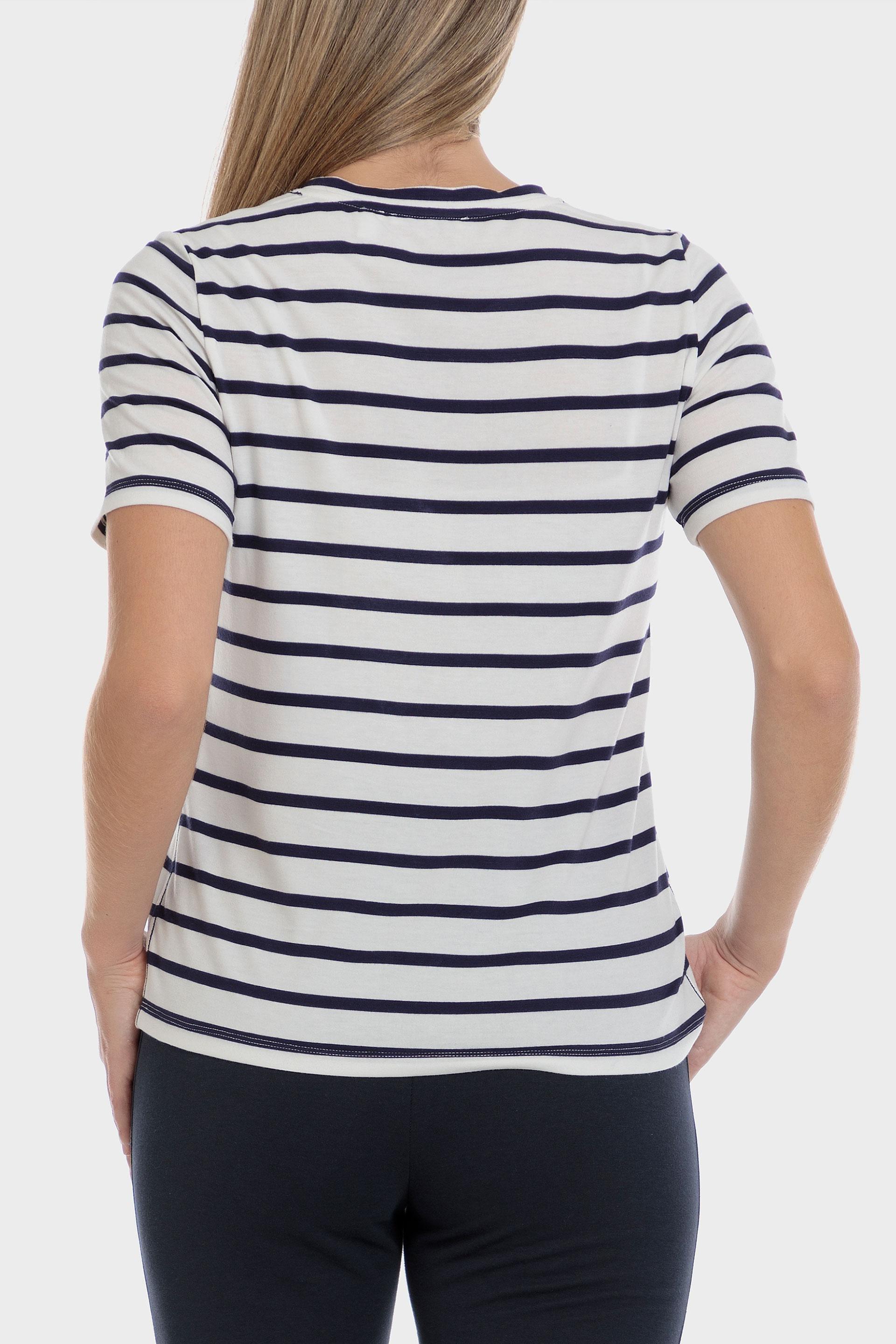 Punt Roma - Multicolour Striped T-Shirt
