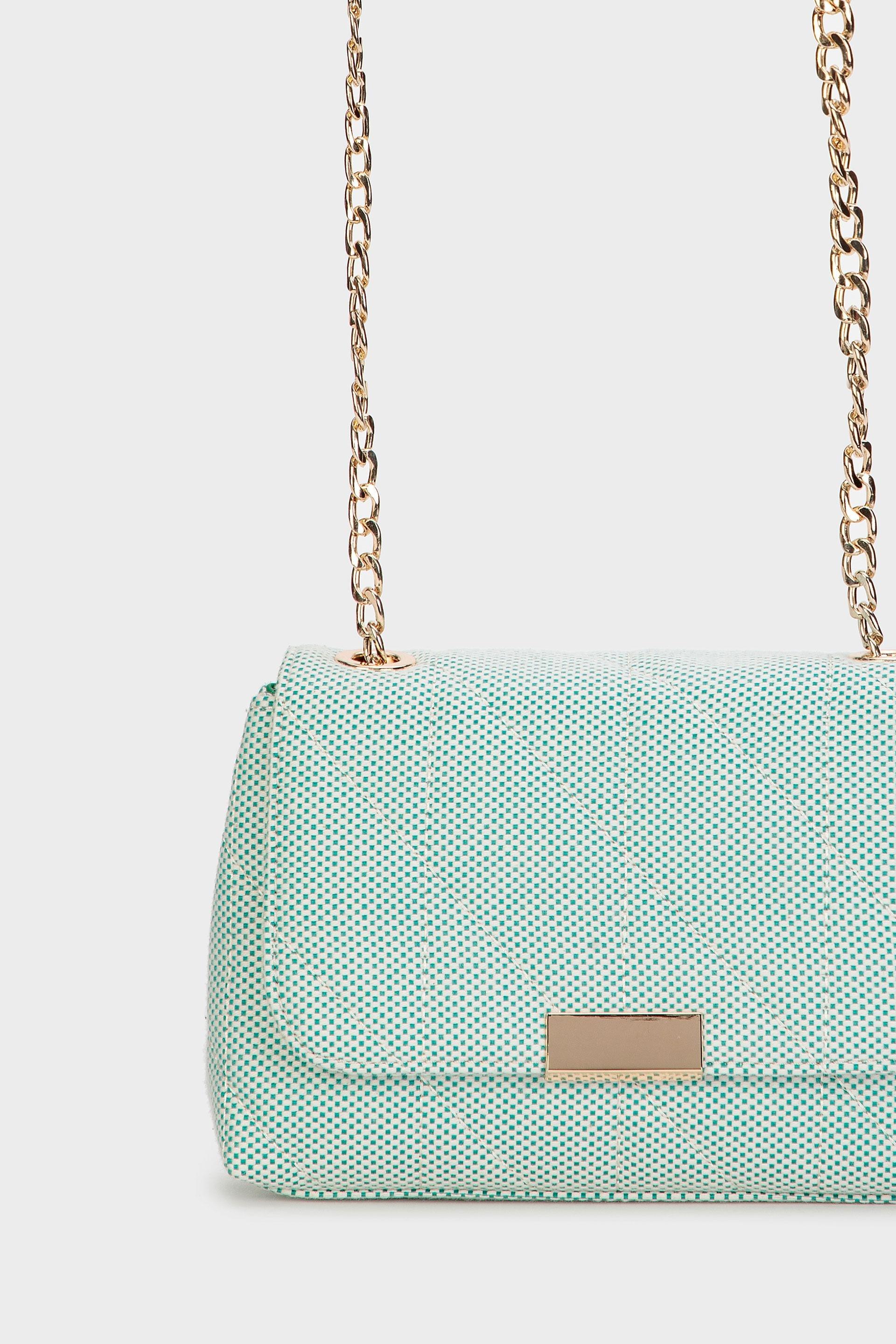 Green Padded Shoulder Bag, , large image number 1