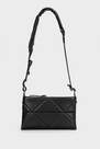 Punt Roma - Black Padded Shoulder Bag