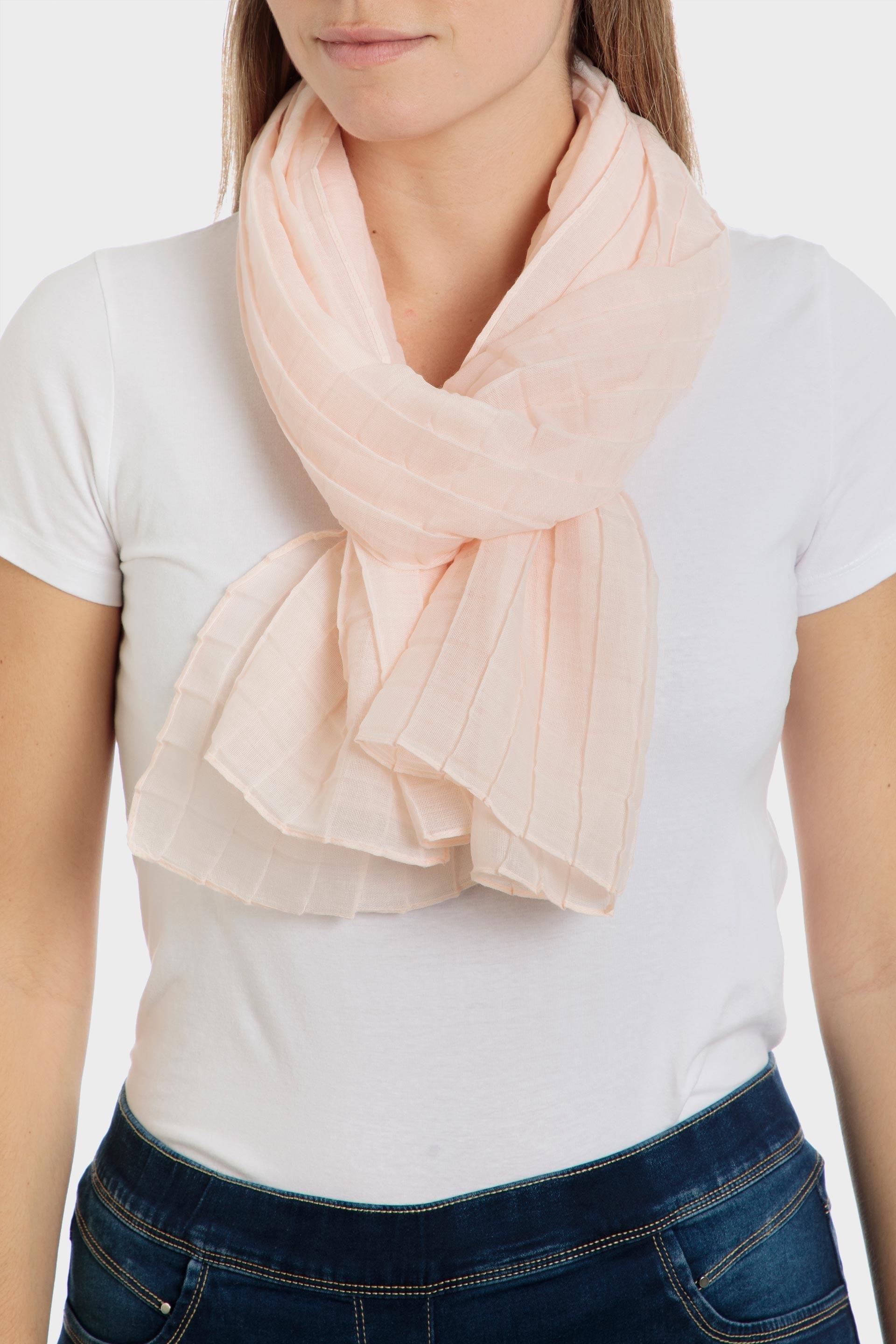Beige Pleated Pashmina, , large image number 0