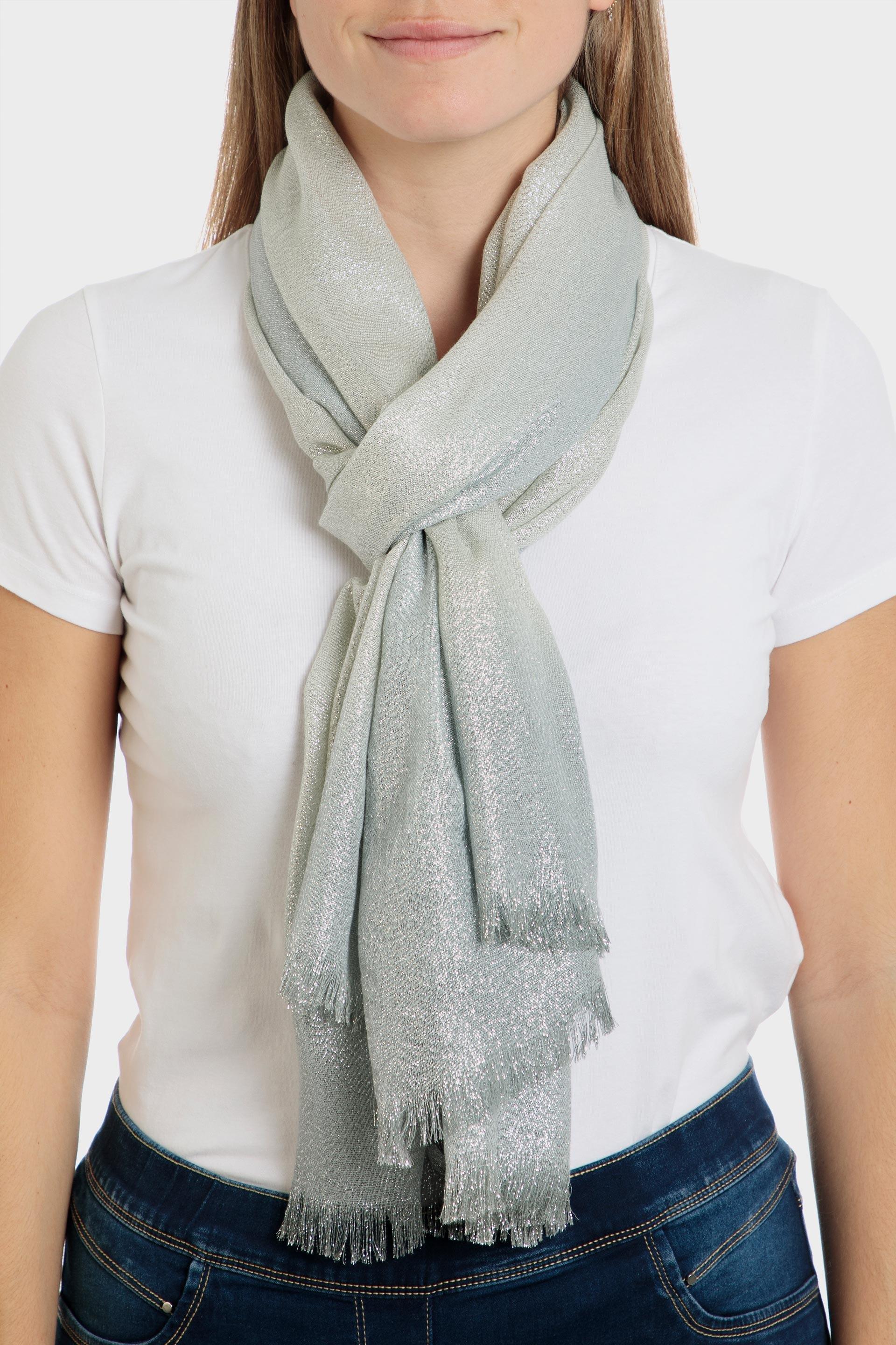 Turquoise Metallic Pashmina, Blue Soft, large image number 0