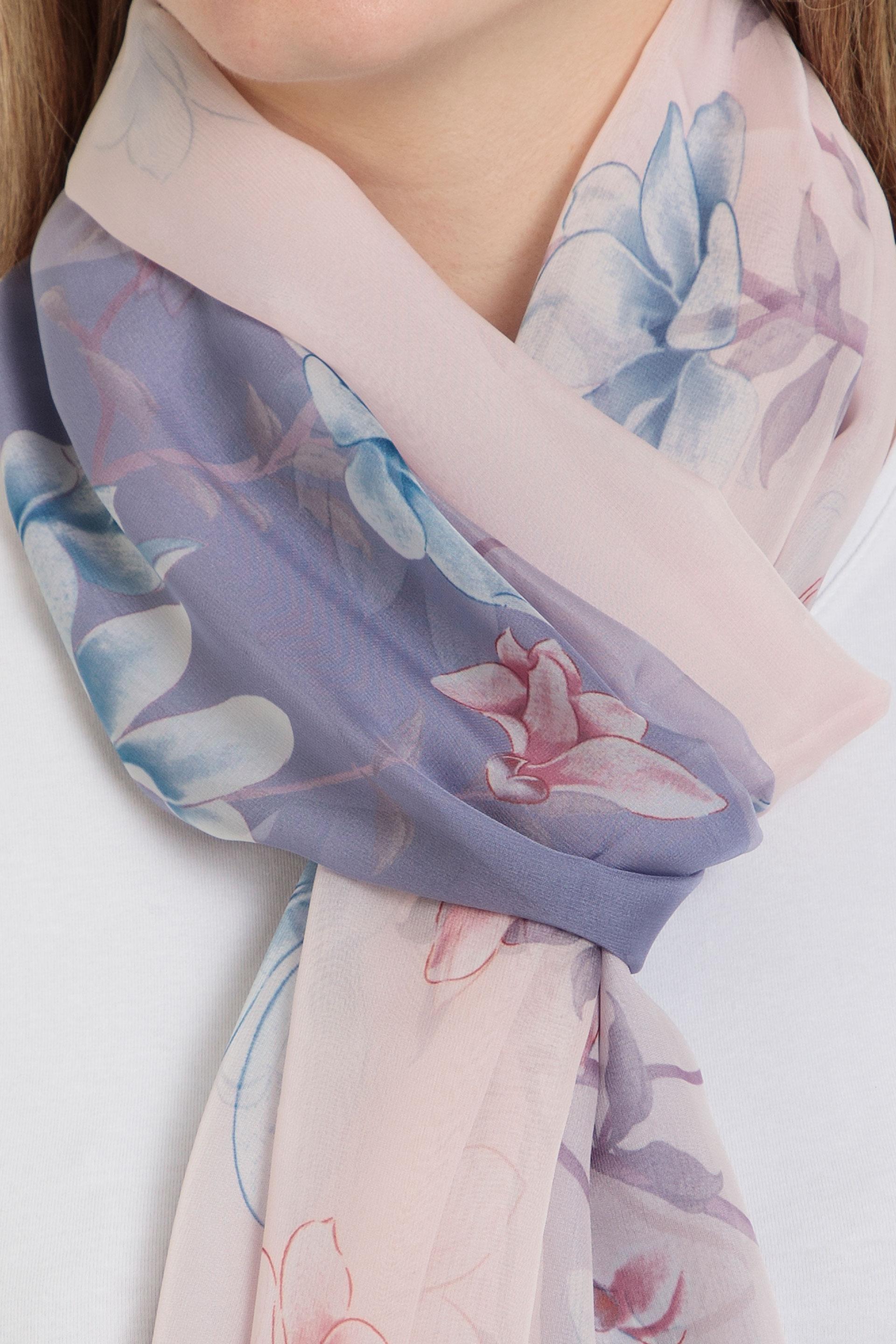 Multicolour Floral Print Pashmina, , large image number 1