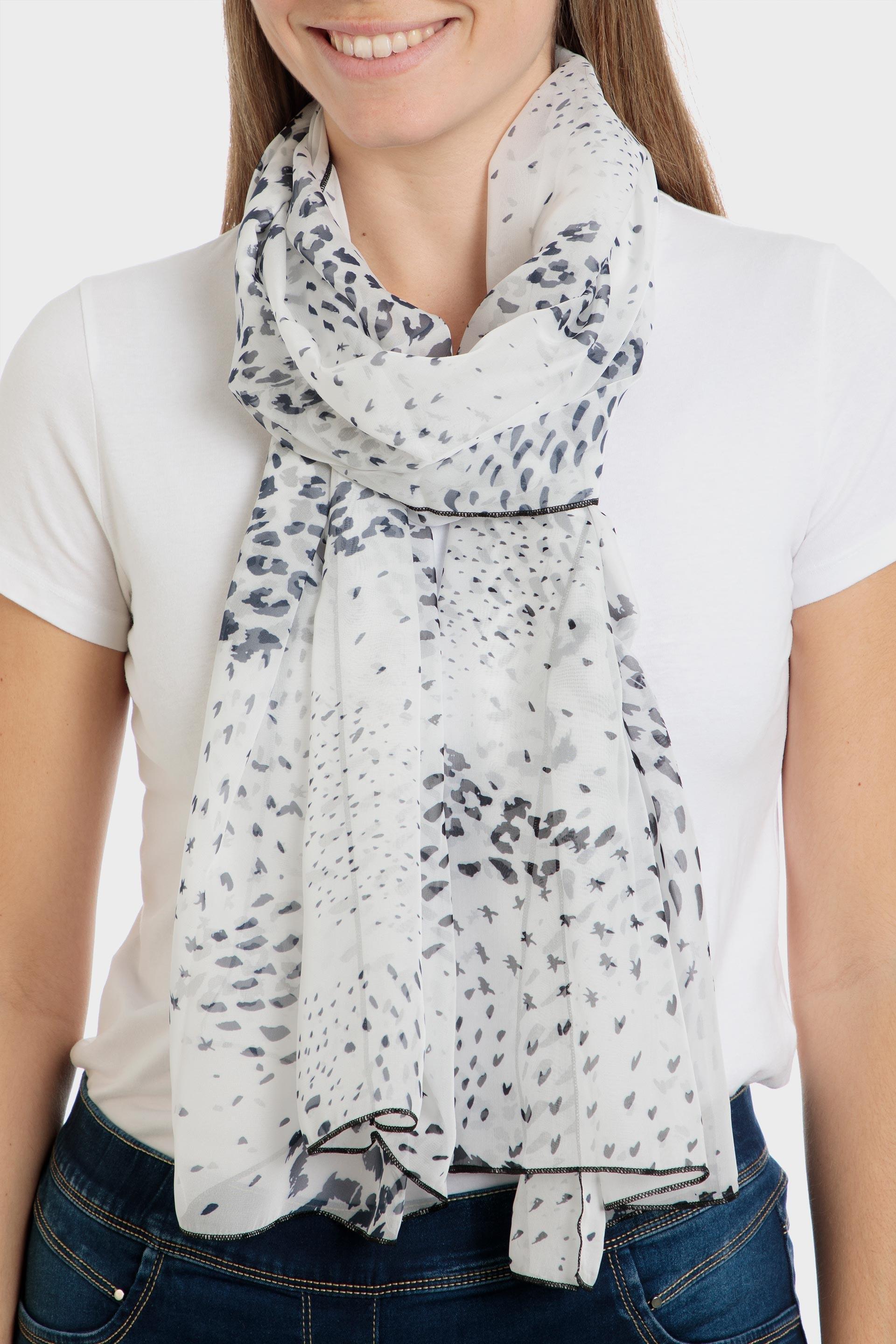 Multicolour Animal Print Pashmina, , large image number 0