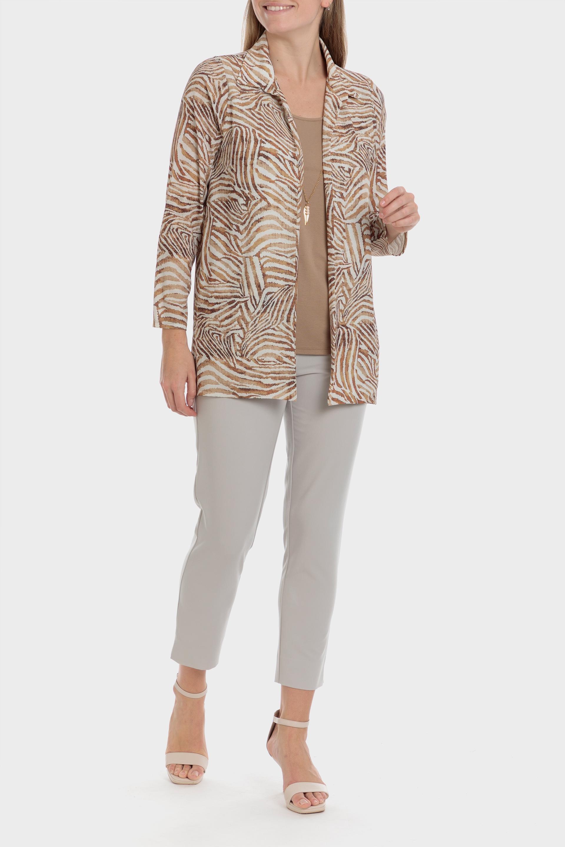 Punt Roma - Beige Faux Printed Twinset