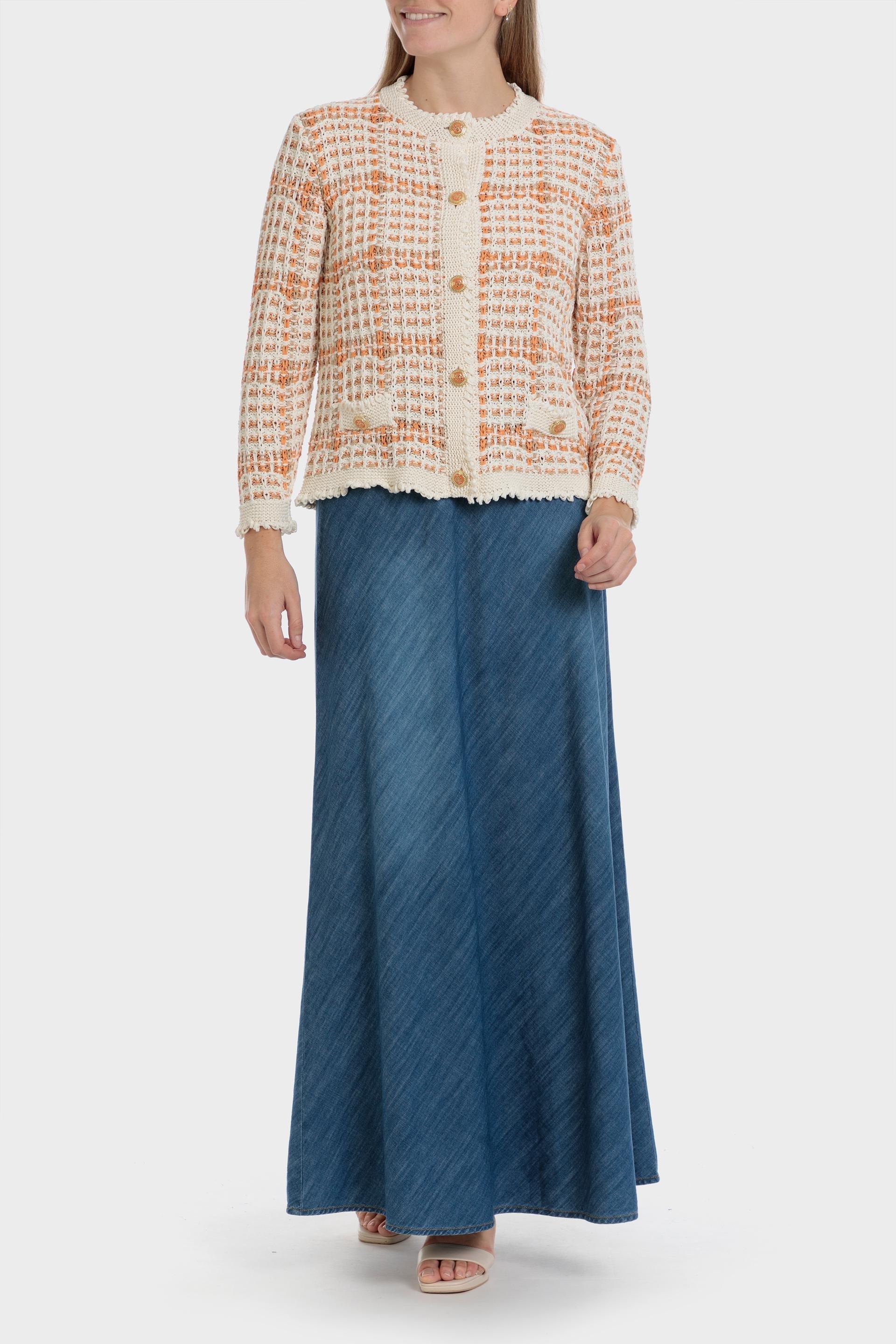 Multicolour Metallic Thread Jacket, , large image number 1