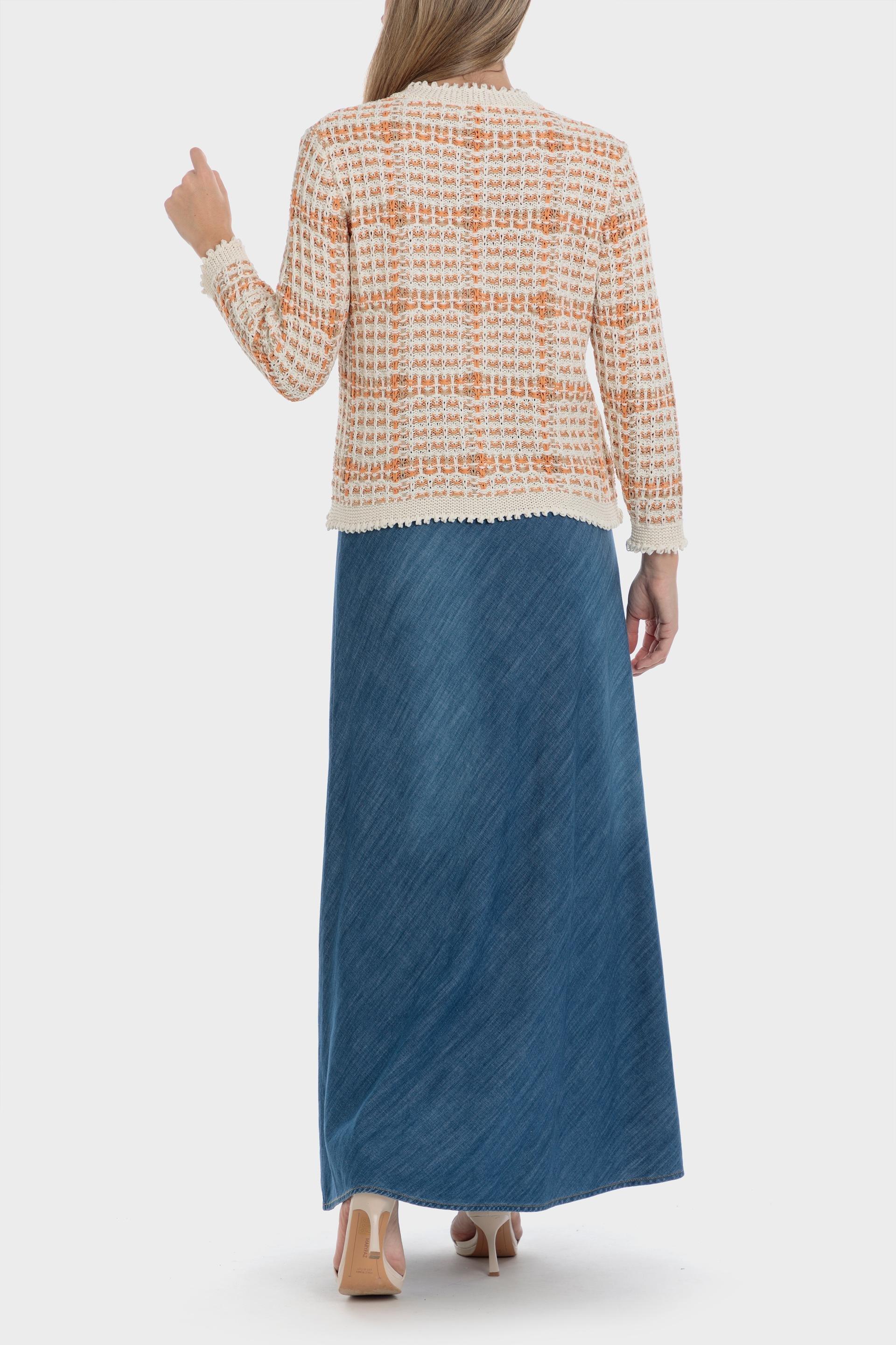 Multicolour Metallic Thread Jacket, , large image number 2