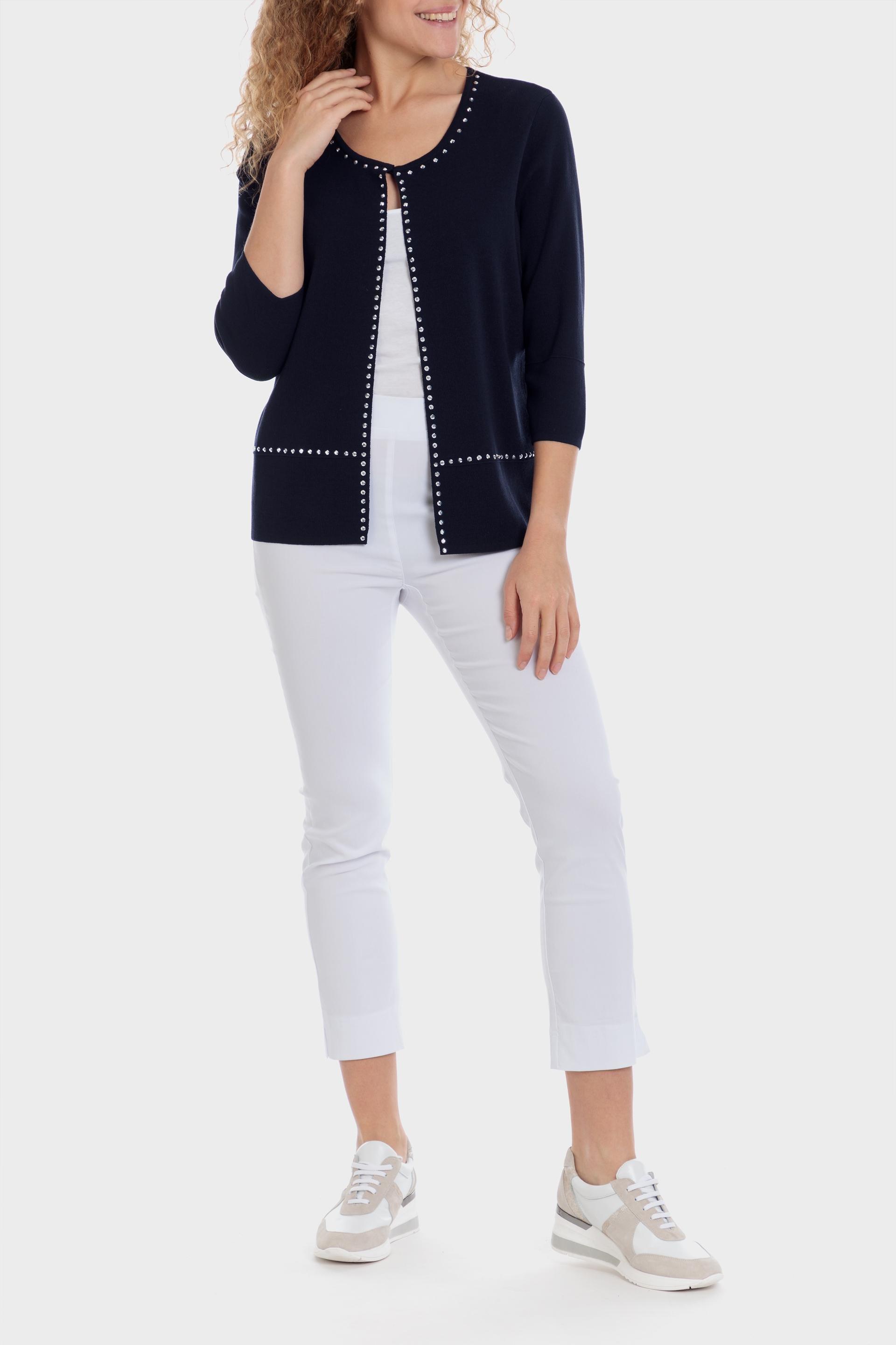 Punt Roma - Navy Studded Jacket