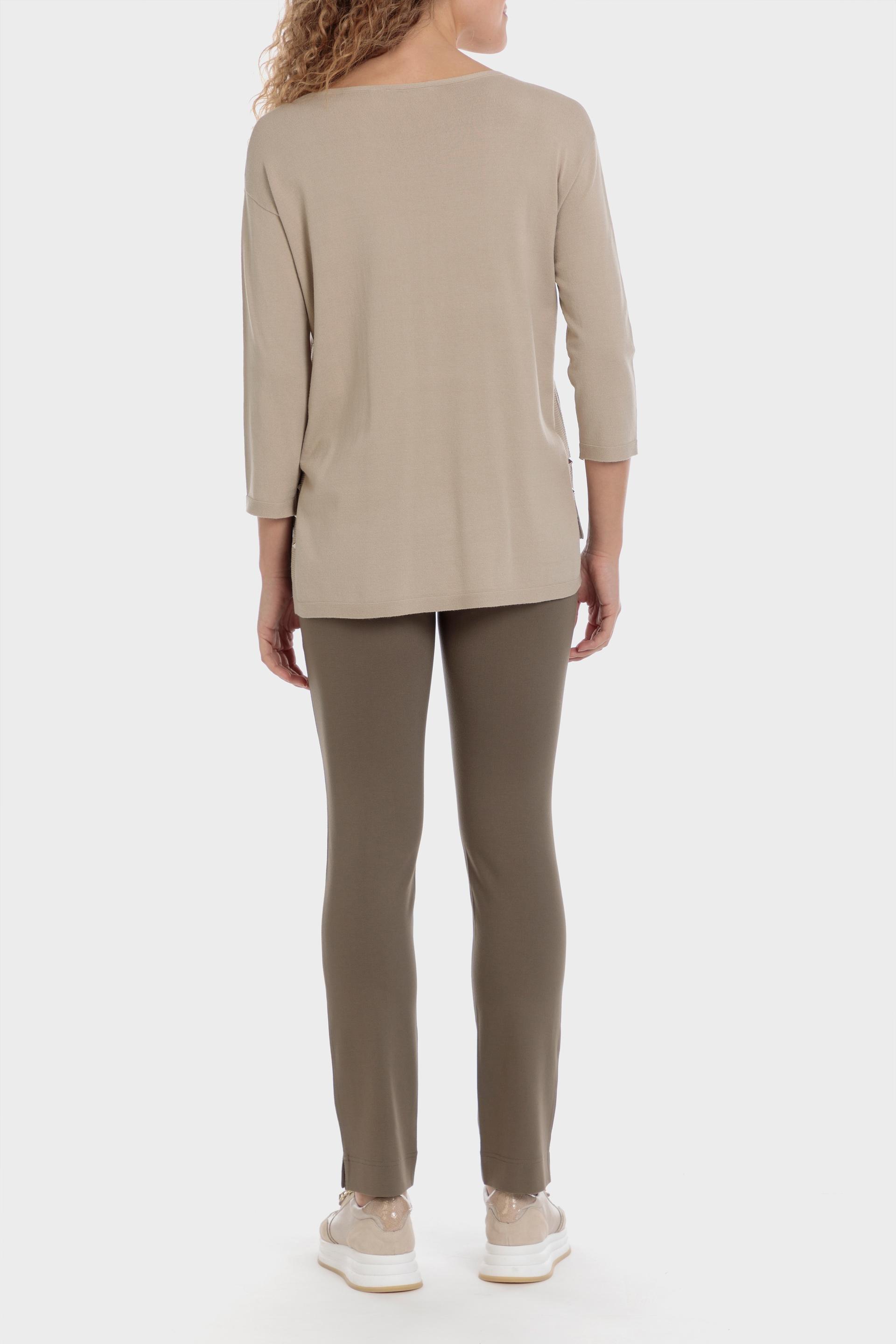 Punt Roma - Beige Studded Sweater