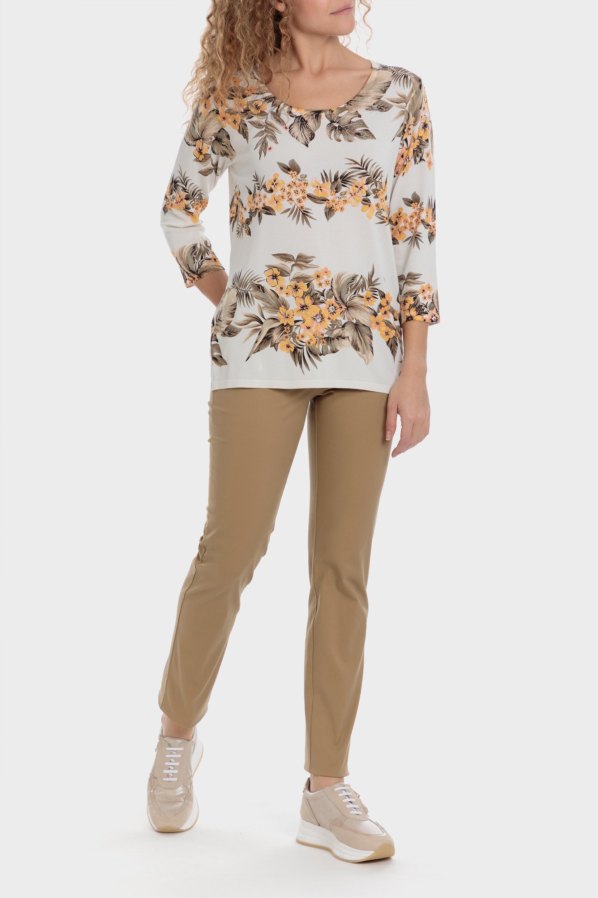 Punt Roma - Multicolour Floral Print Sweater