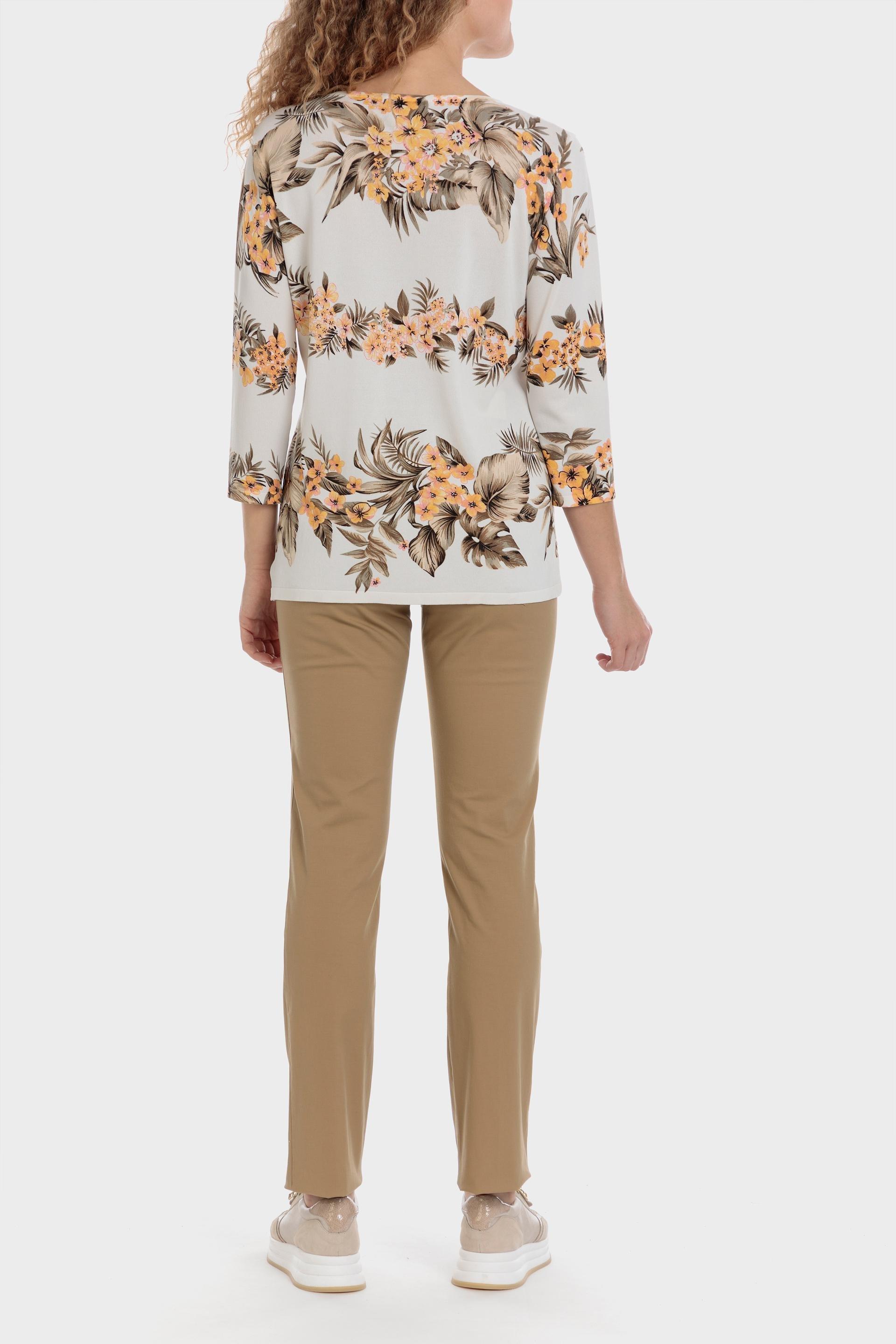 Punt Roma - Multicolour Floral Print Sweater