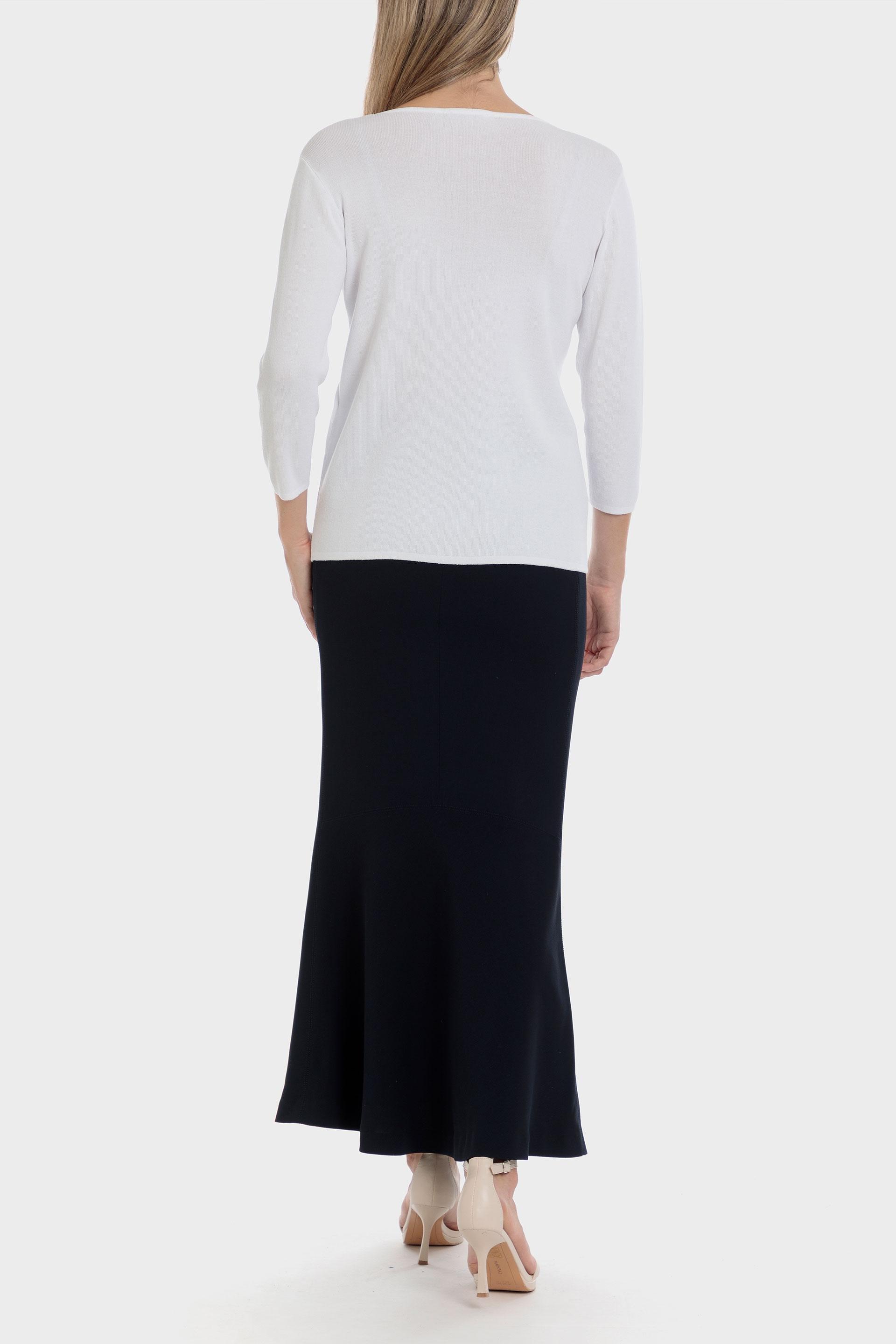 White Studded Sweater, , large image number 2