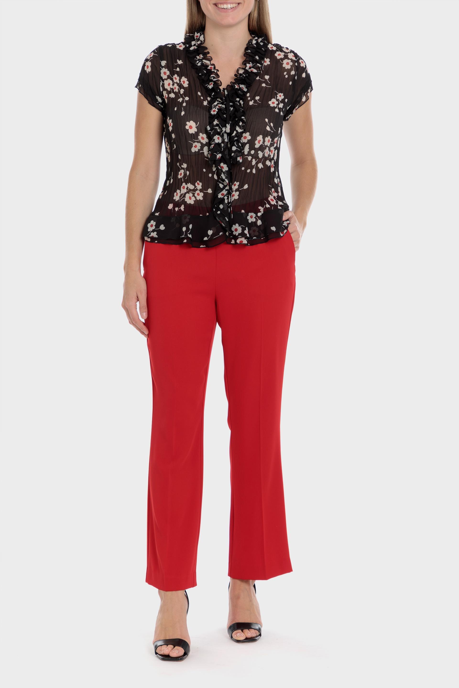 Red Long Trousers, , large image number 0