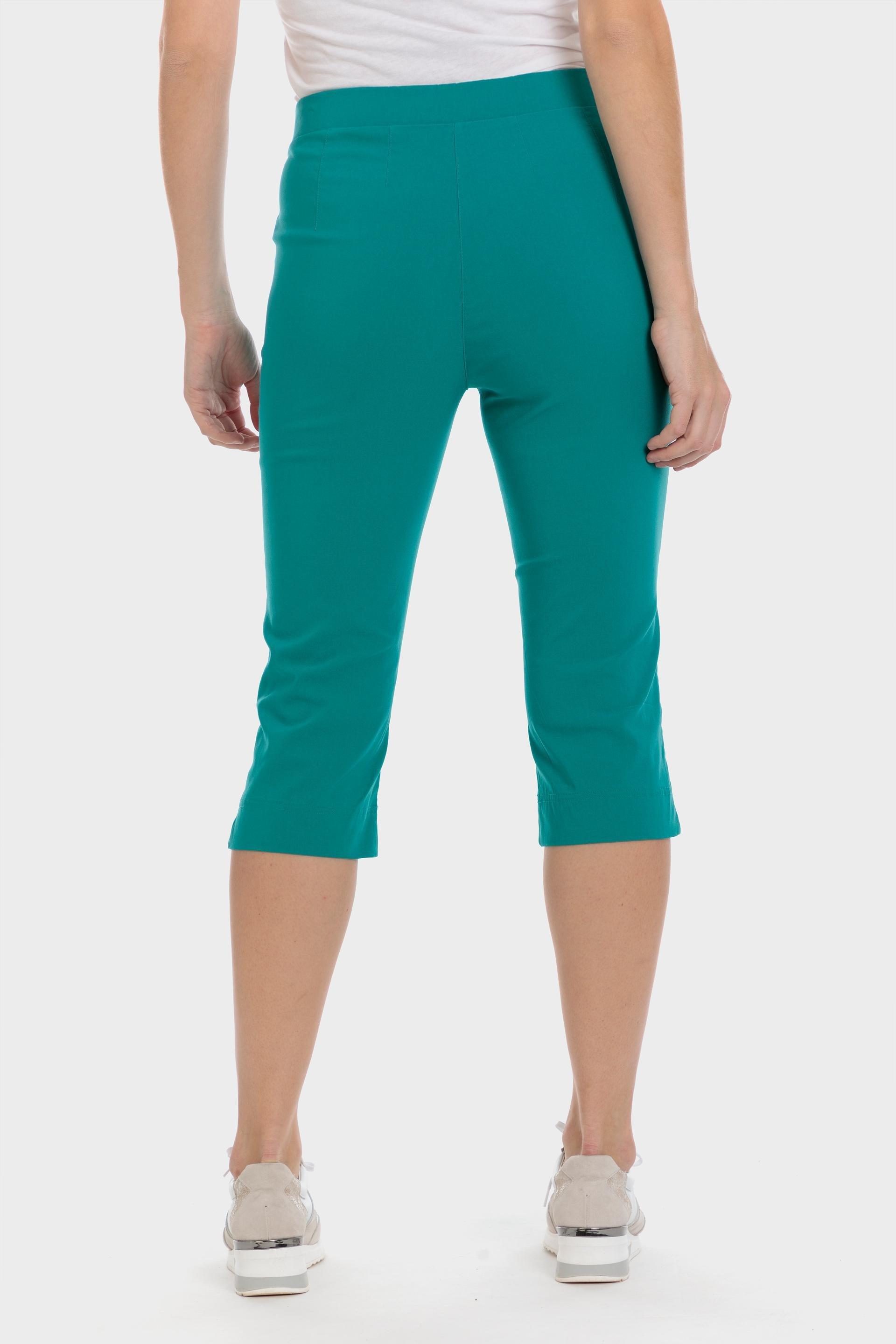 Punt Roma - Blue Bengaline Crop Trousers