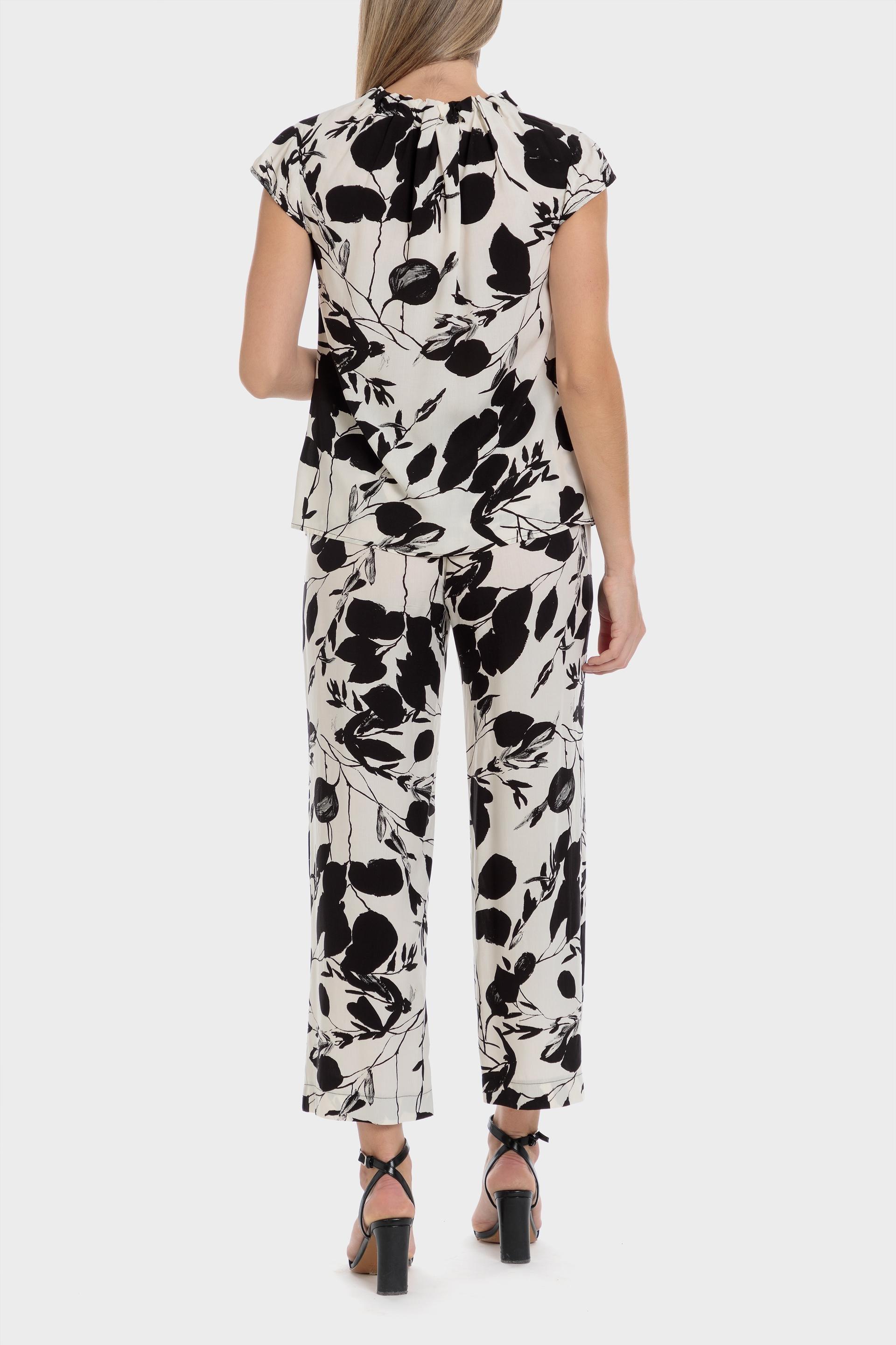Punt Roma - Multicolour Printed Trousers