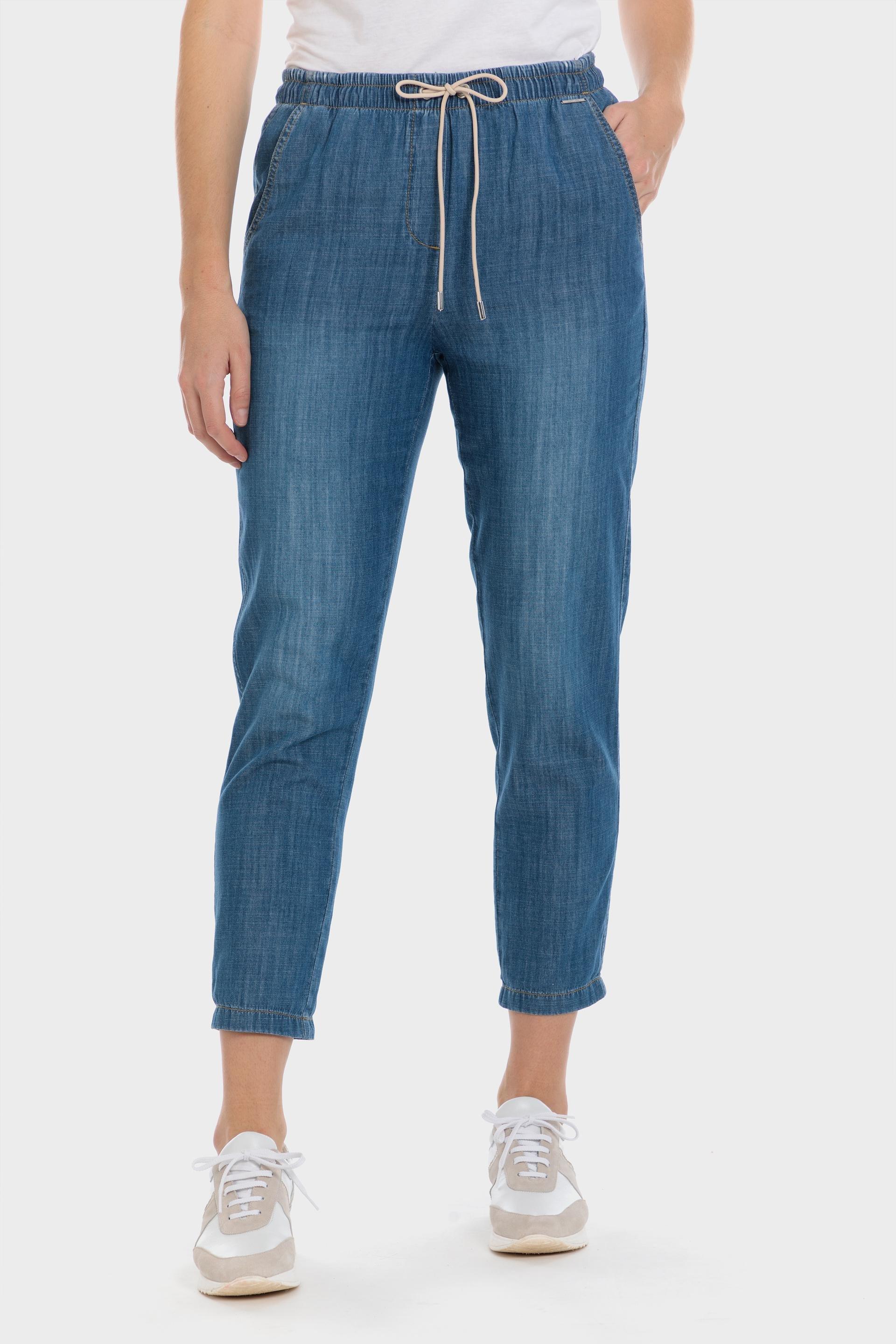 Punt Roma - Blue Chambray Trousers